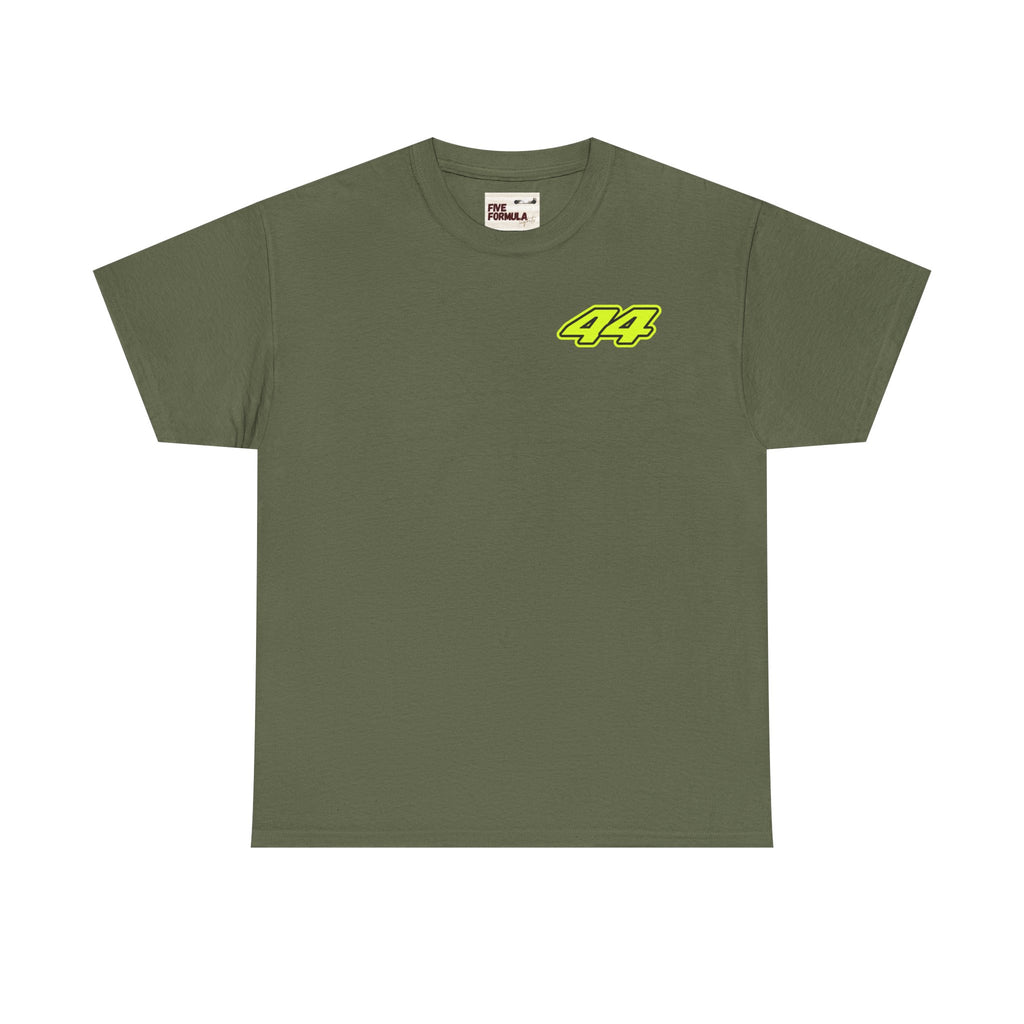 Lewis Hamilton Cotton T-Shirt - Helmets throughout the years