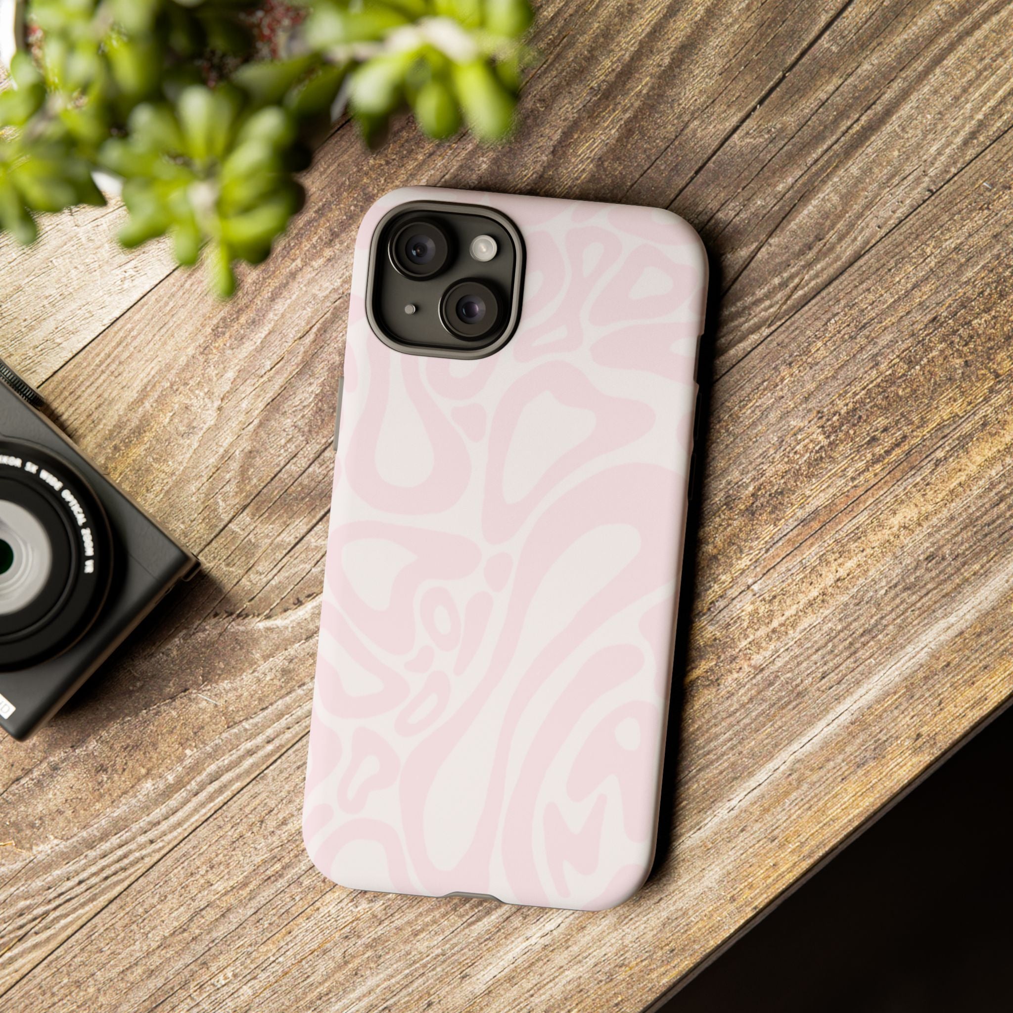 Lando Norris Pink Blob Phone Case (Glossy and Matte)