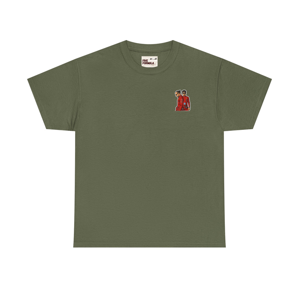 Charles Leclerc + Lewis Hamilton Cotton T-Shirt