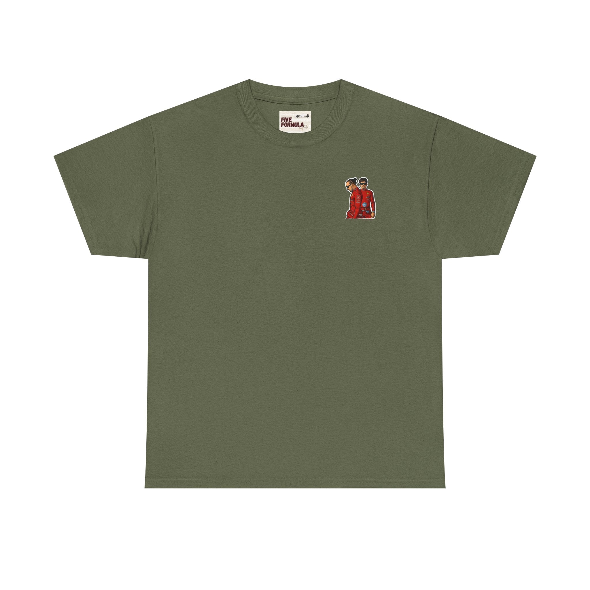 Charles Leclerc + Lewis Hamilton Cotton T-Shirt