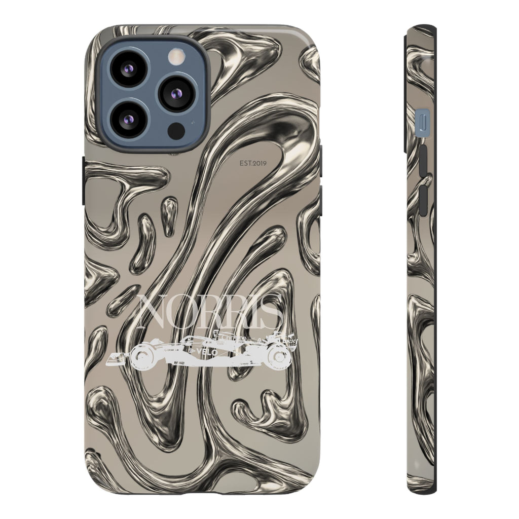 Lando Norris Chrome Phone Case (Glossy and Matte)