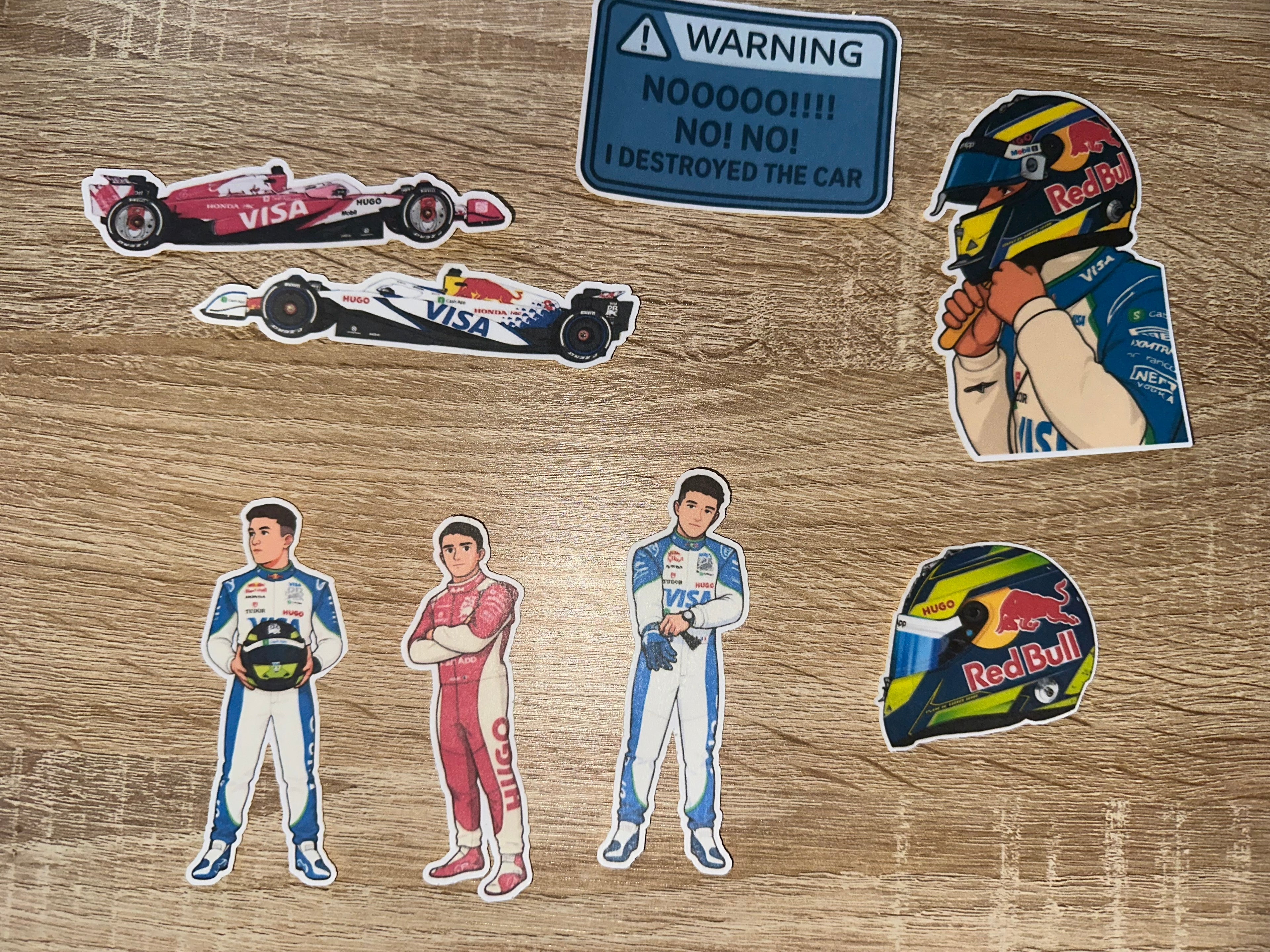 Isack Hadjar Stickers