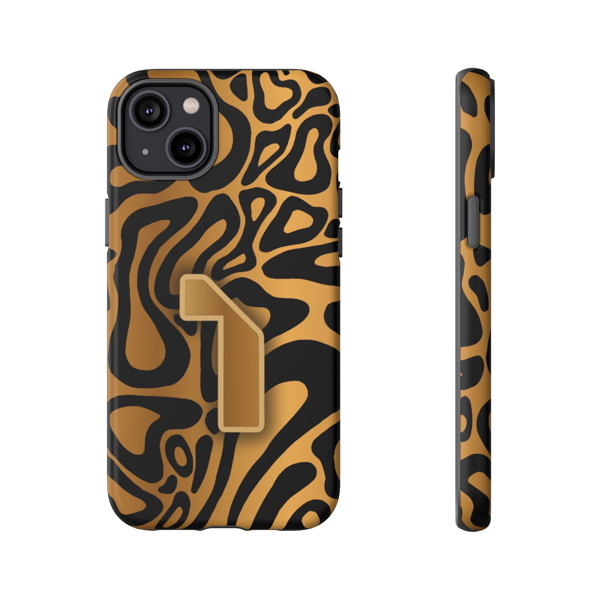 Lando Norris Championship Gold Blob Phone Case (Glossy and Matte)
