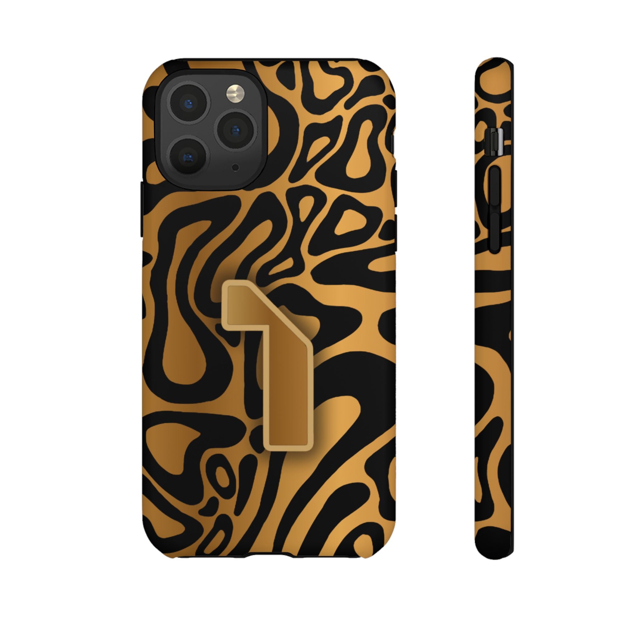 Lando Norris Championship Gold Blob Phone Case (Glossy and Matte)