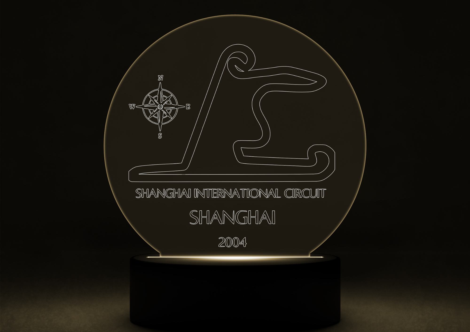 Circuit LED Night Light with Base