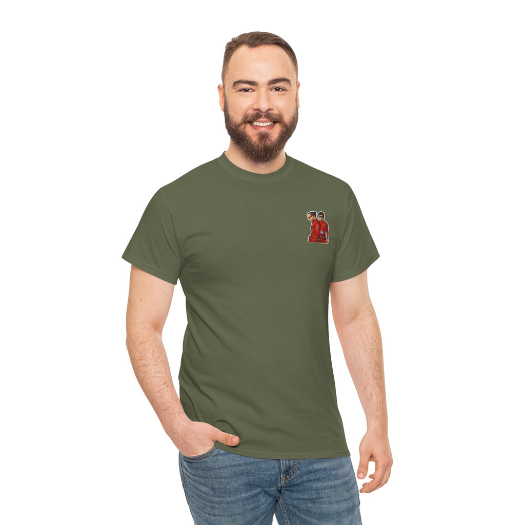 Charles Leclerc + Lewis Hamilton Cotton T-Shirt