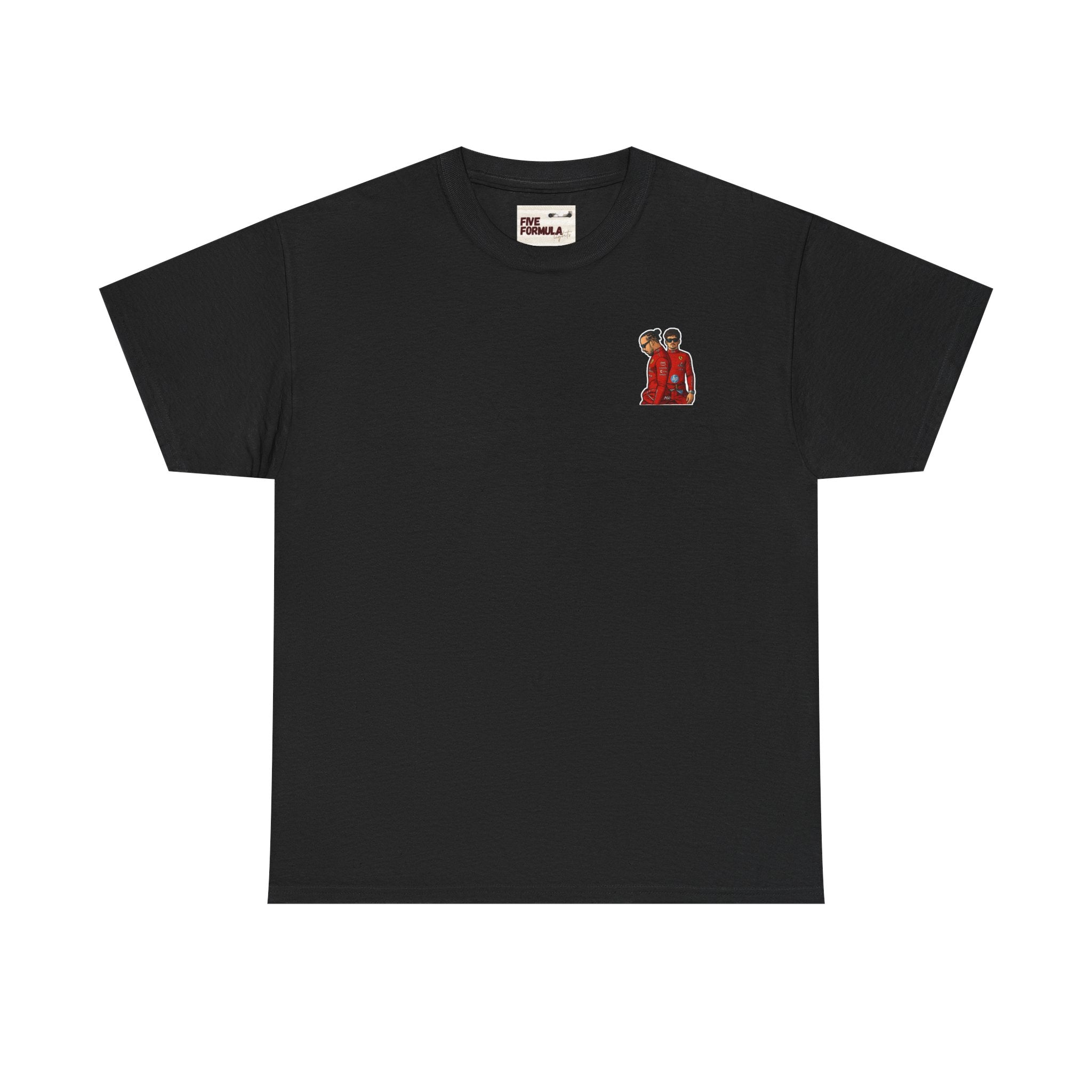 Charles Leclerc + Lewis Hamilton Cotton T-Shirt