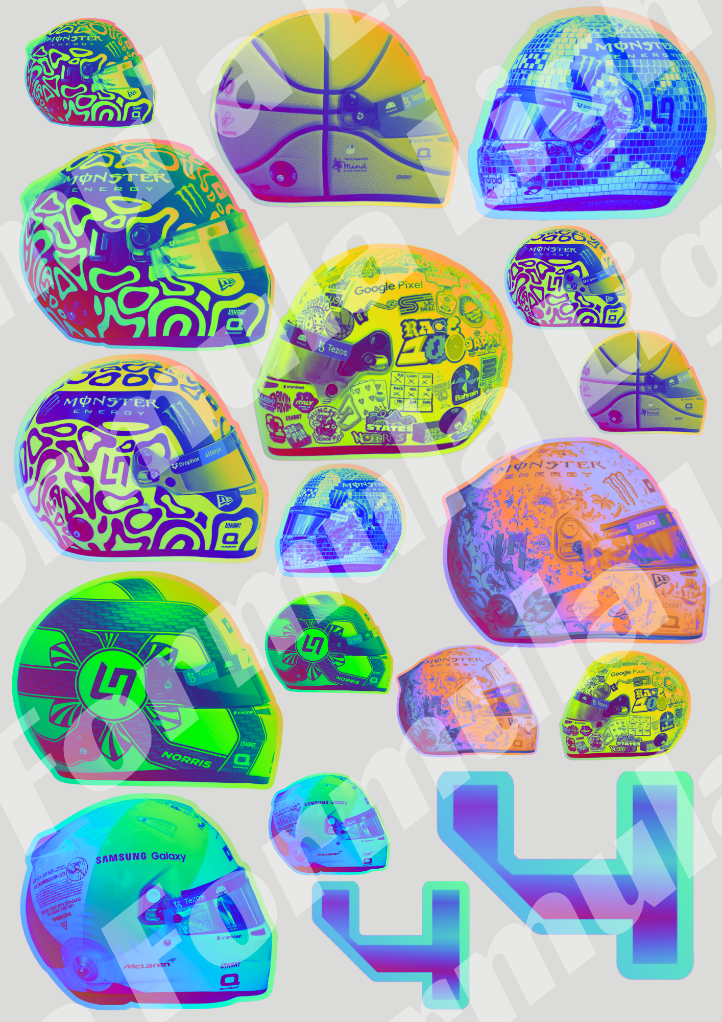 Lando Norris Stickers