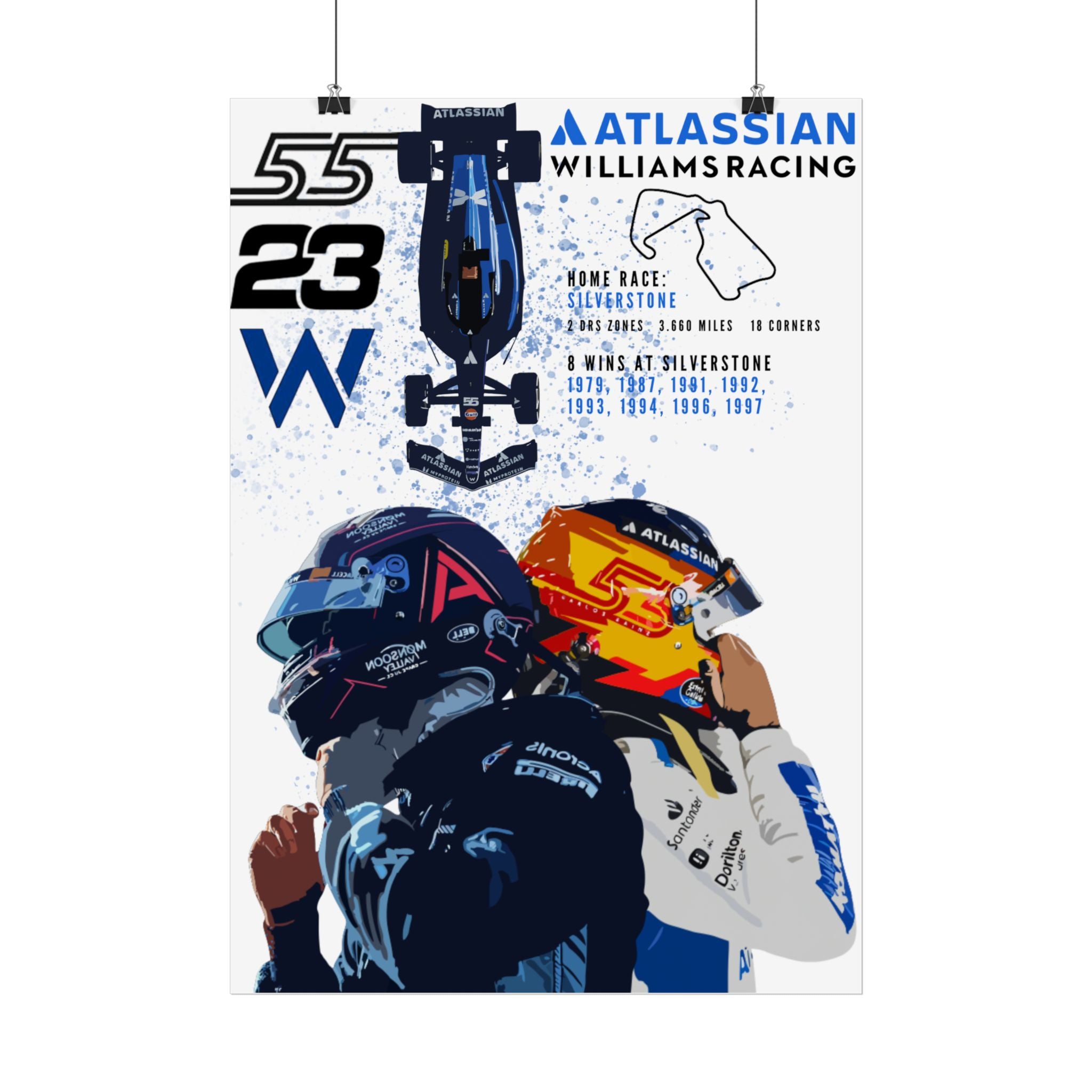 Williams F1 Poster