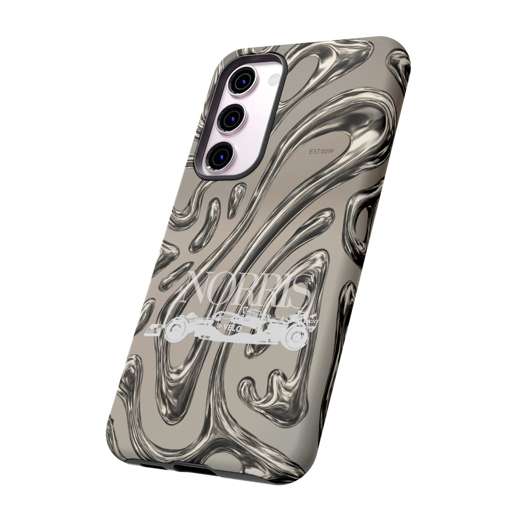Lando Norris Chrome Phone Case (Glossy and Matte)