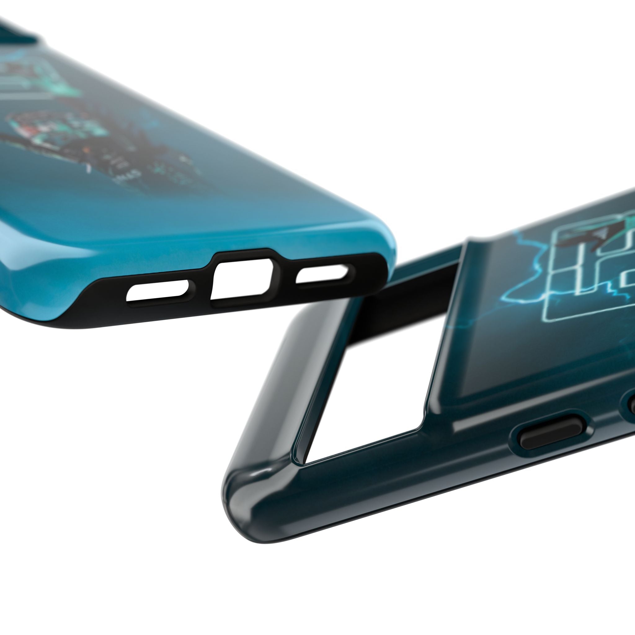 George Russell Blue Electric Phone Case (Glossy and Matte)