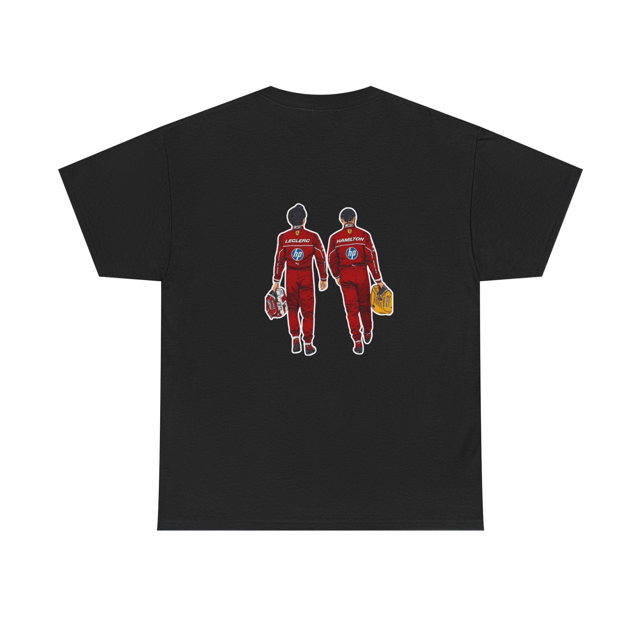 Charles Leclerc + Lewis Hamilton Cotton T-Shirt