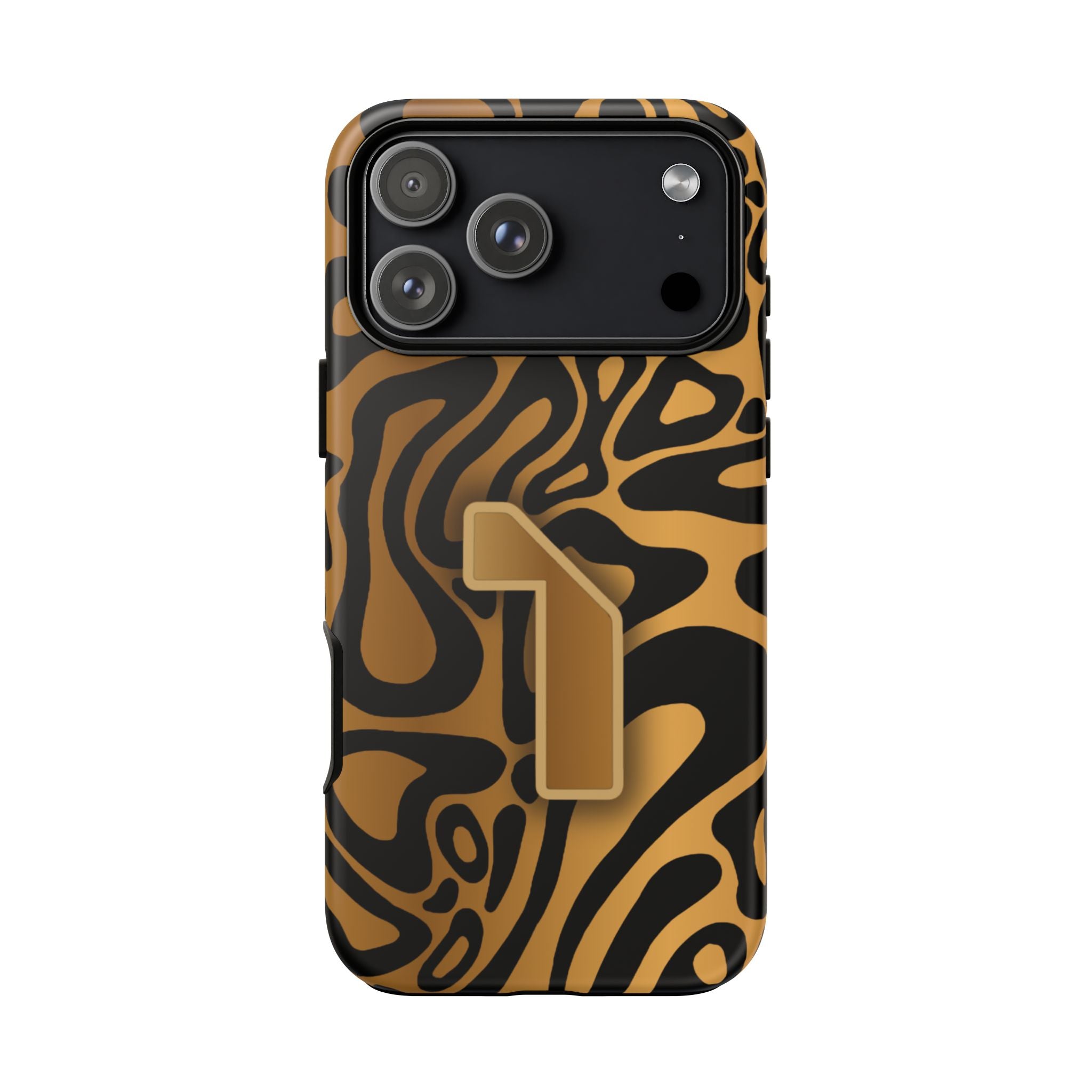 Lando Norris Championship Gold Blob Phone Case (Glossy and Matte)