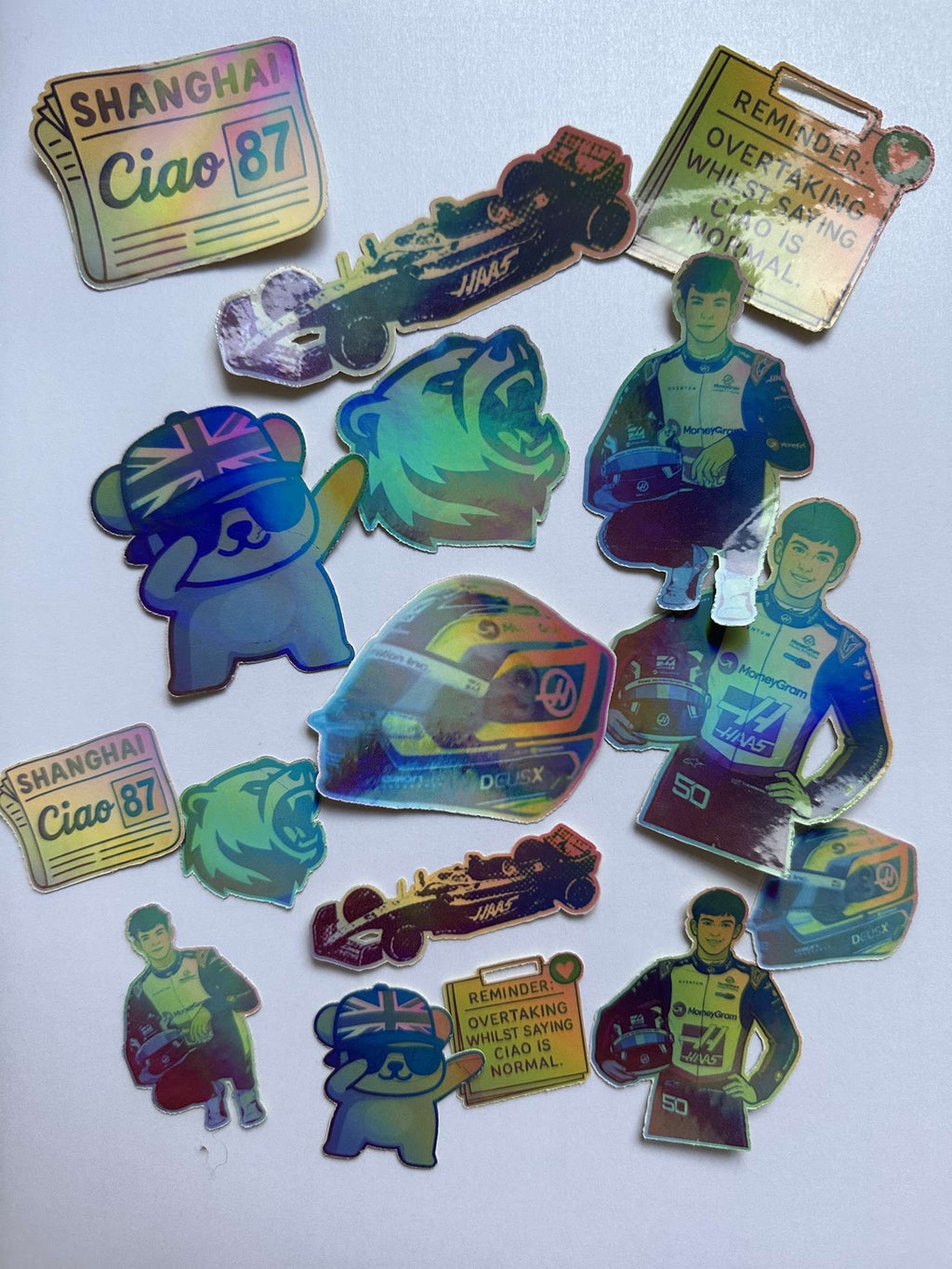 Ollie Bearman Stickers