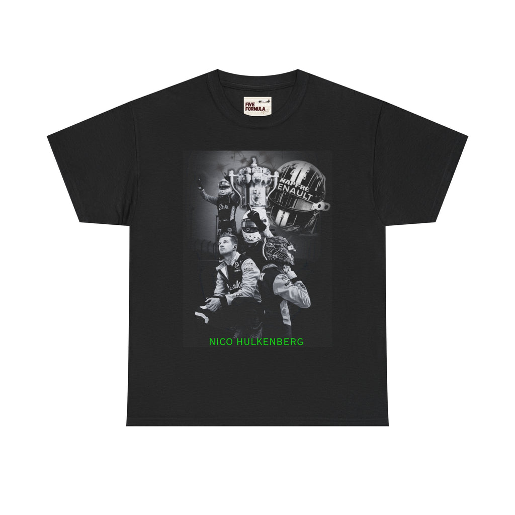 Nico Hulkenberg Black and White T-Shirt