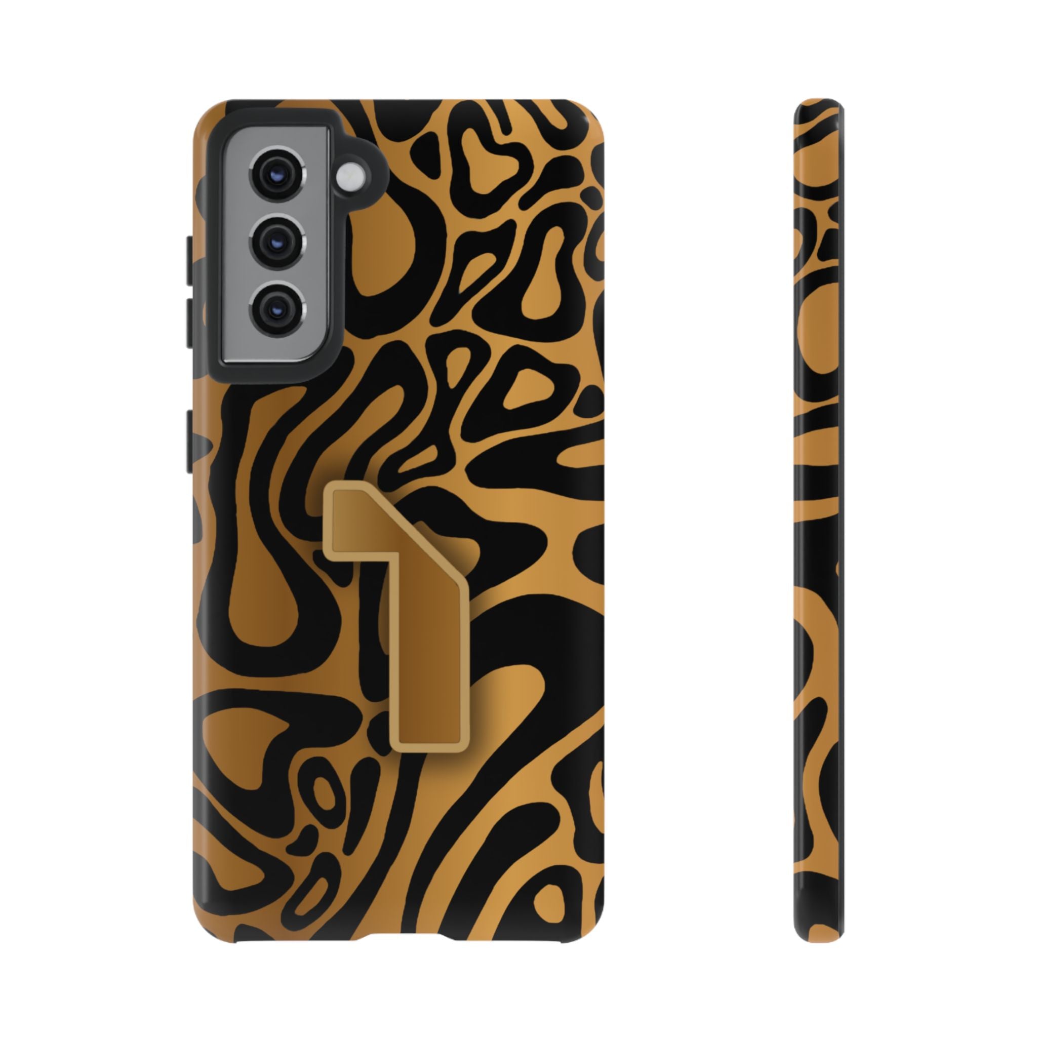 Lando Norris Championship Gold Blob Phone Case (Glossy and Matte)