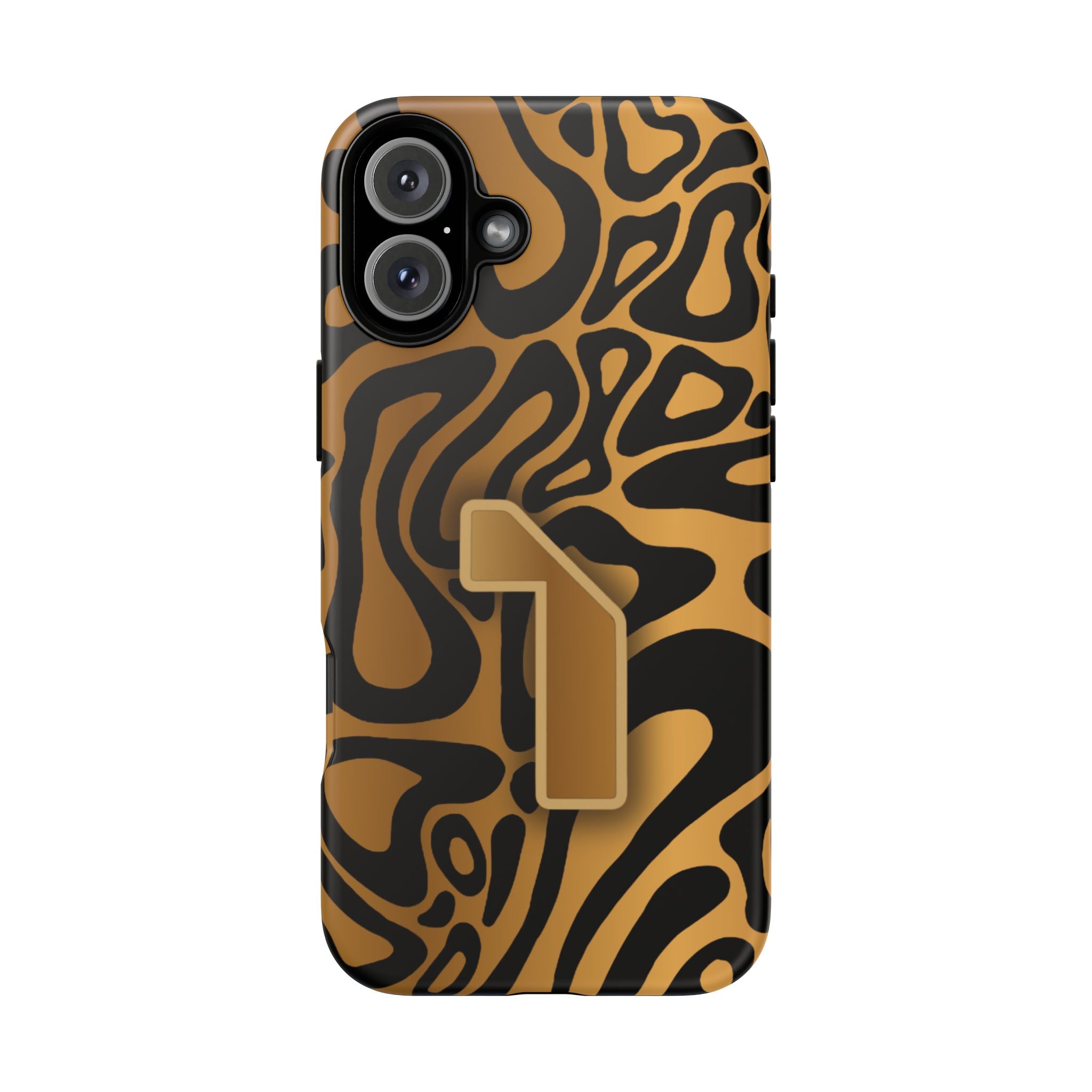 Lando Norris Championship Gold Blob Phone Case (Glossy and Matte)