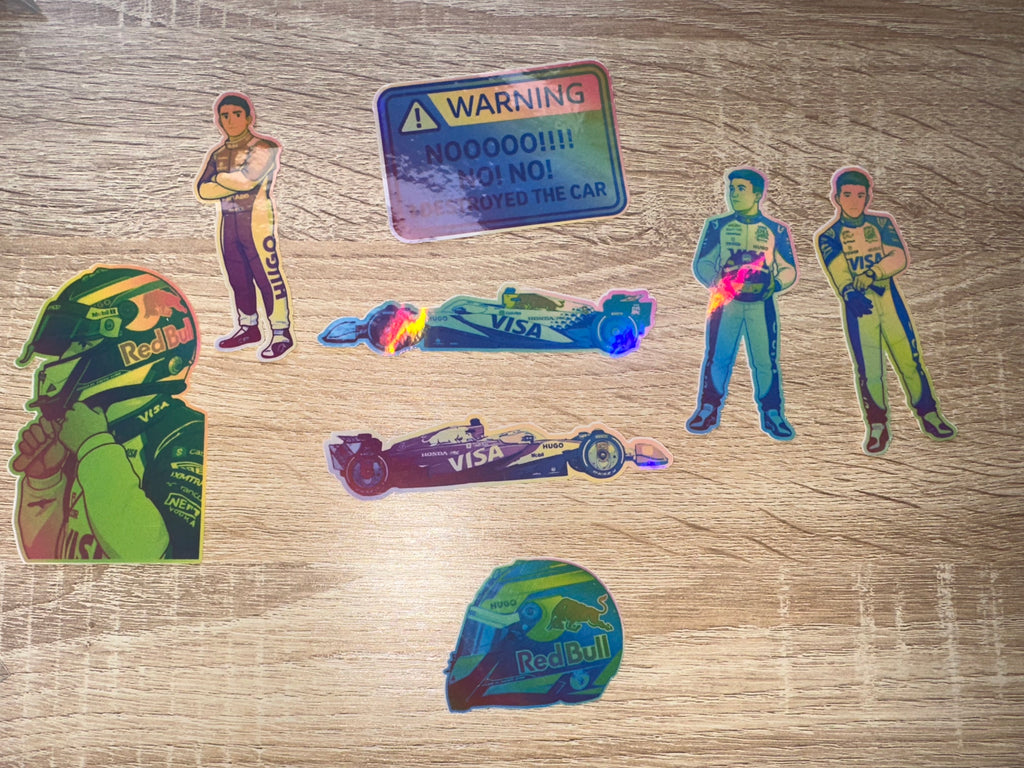 Isack Hadjar Stickers
