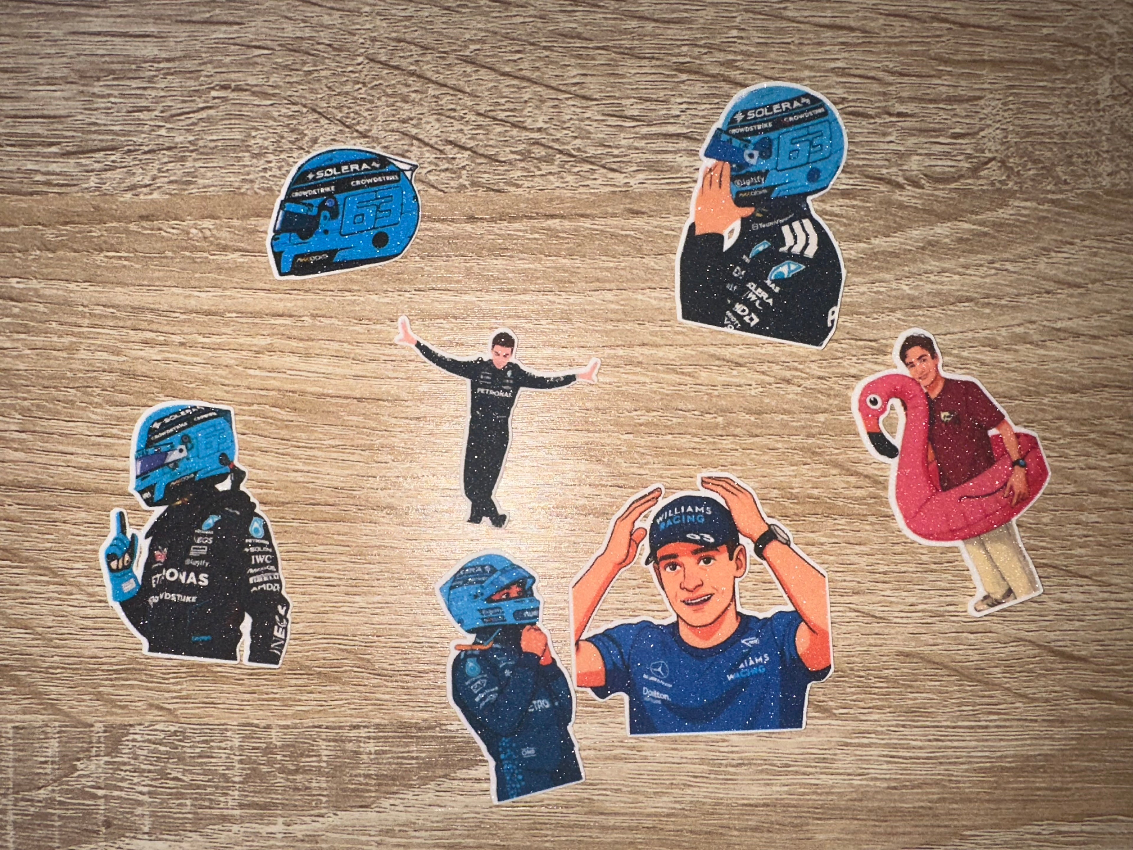 George Russell Stickers