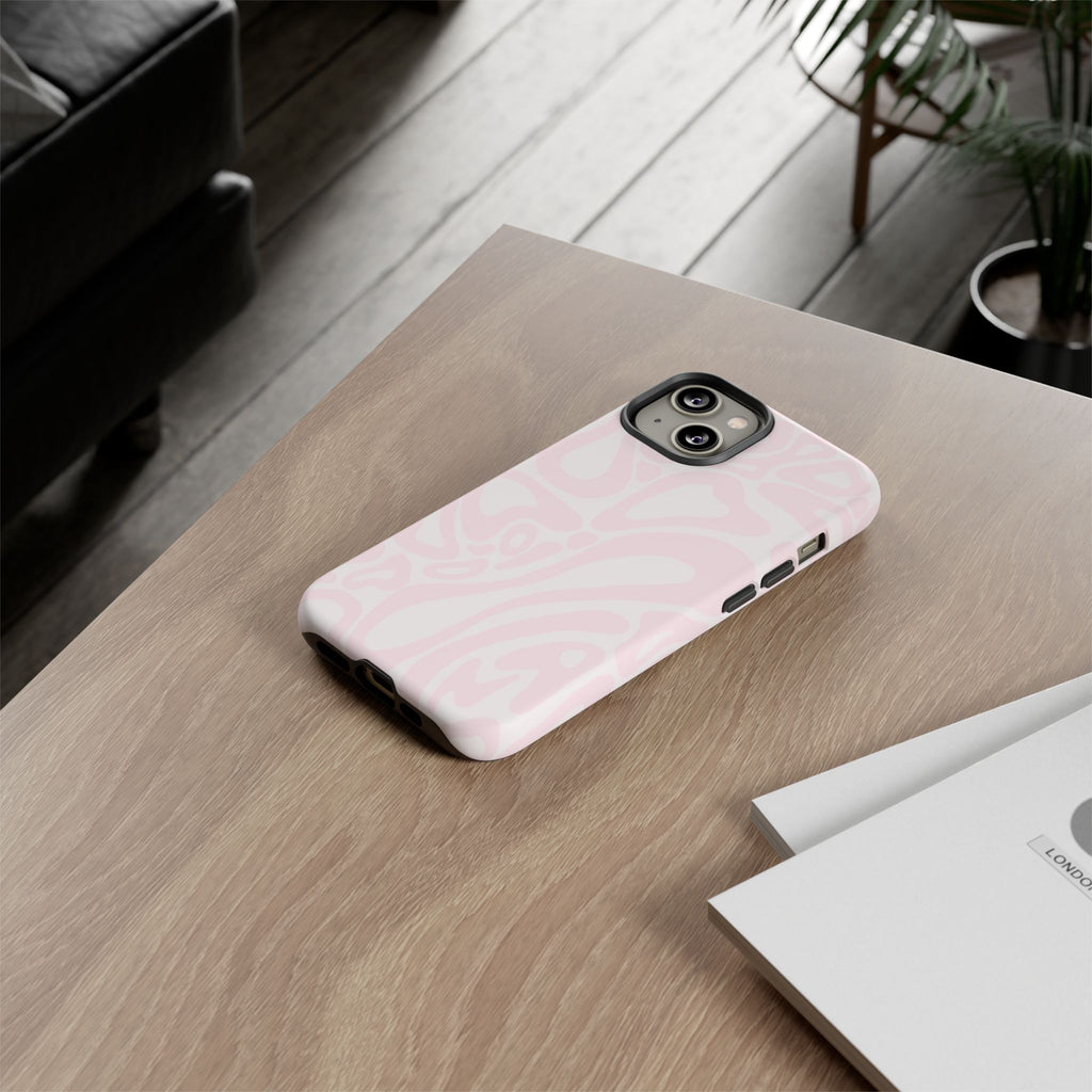Lando Norris Pink Blob Phone Case (Glossy and Matte)