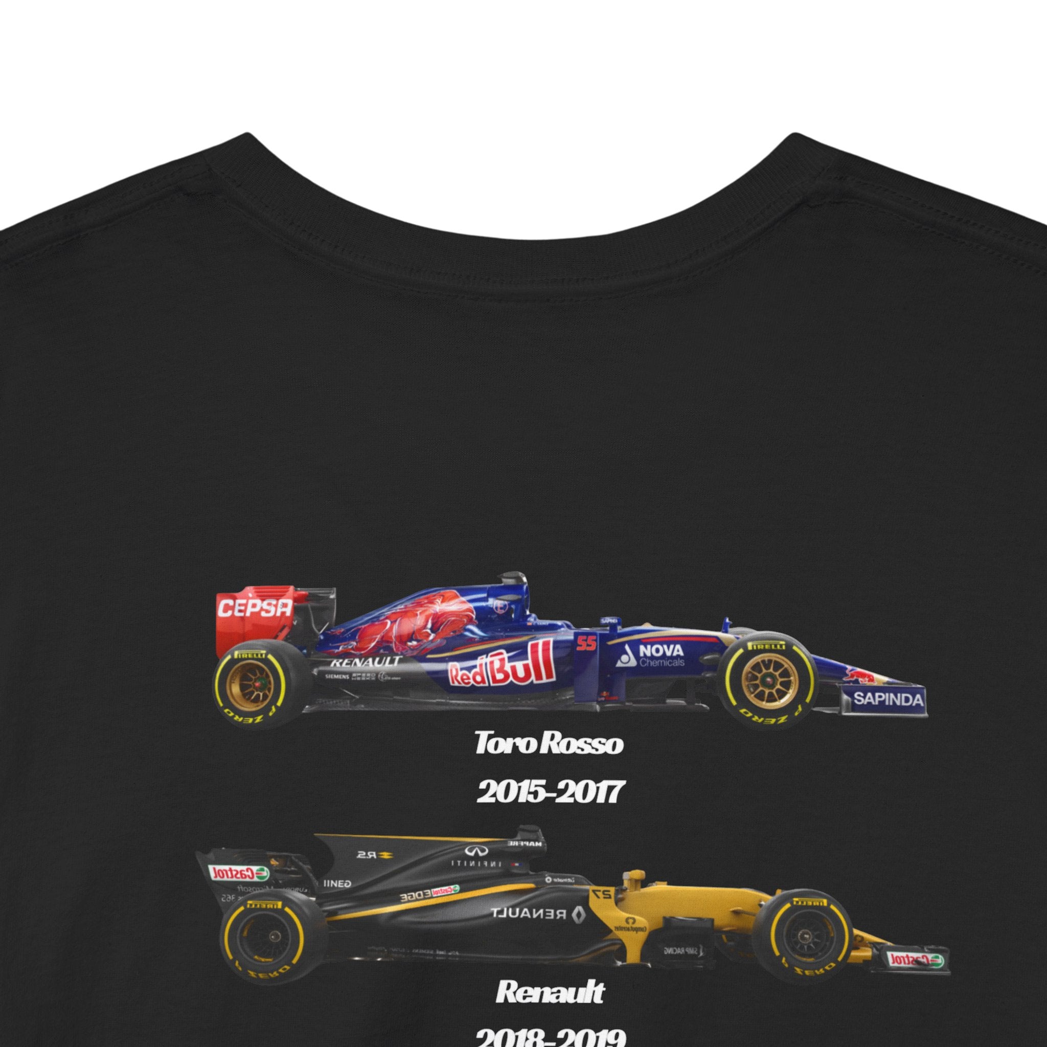 Carlos Sainz Cotton T-Shirt - F1 Career Teams