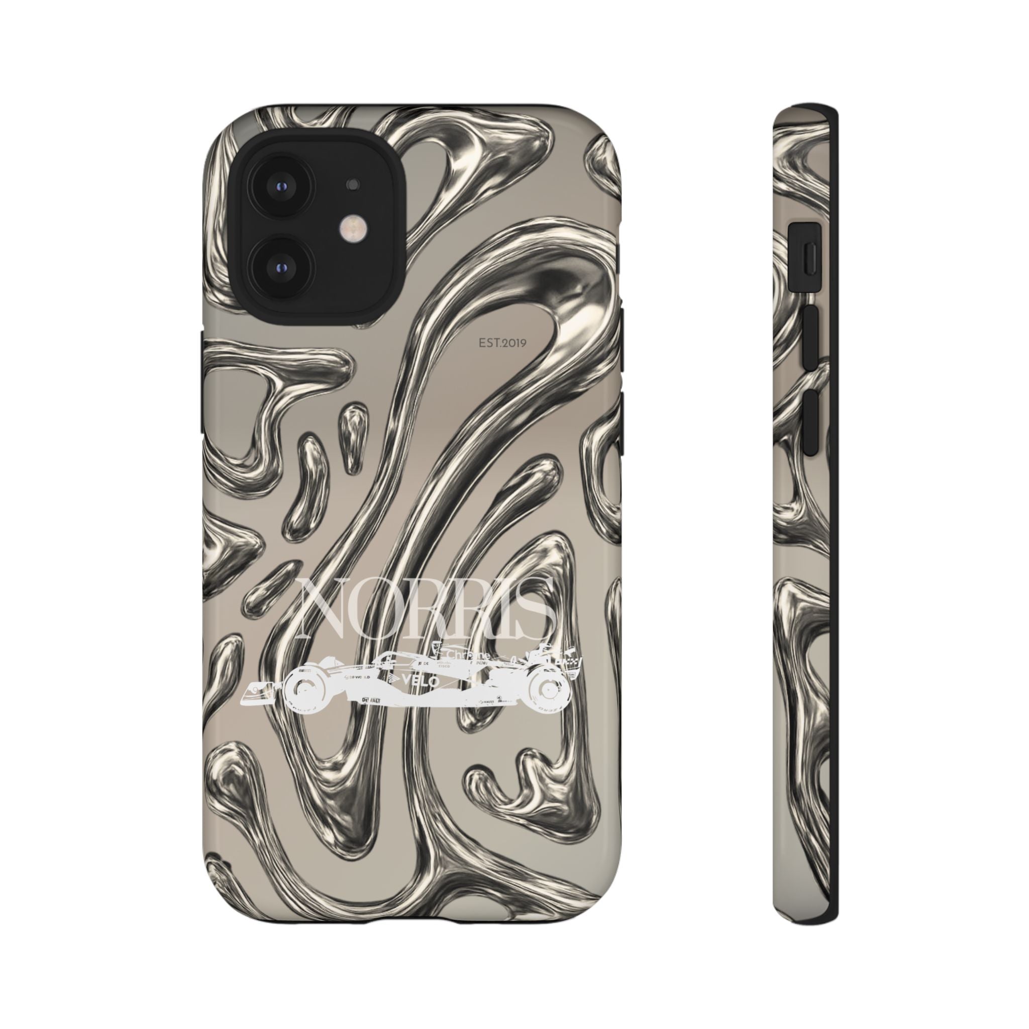 Lando Norris Chrome Phone Case (Glossy and Matte)