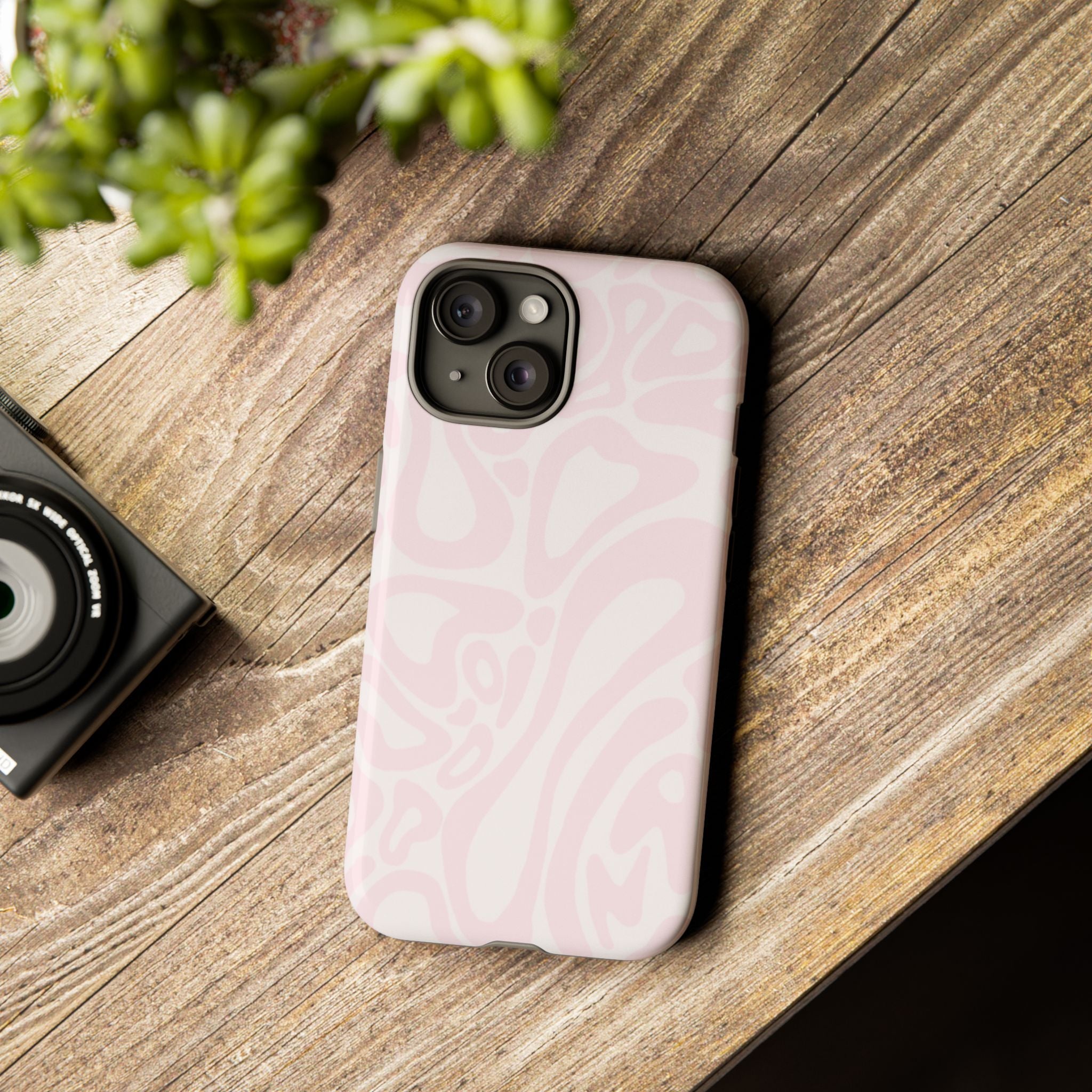 Lando Norris Pink Blob Phone Case (Glossy and Matte)