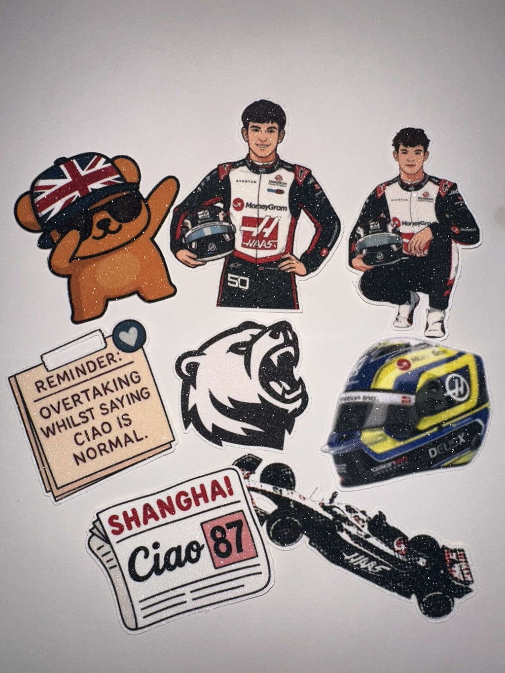 Ollie Bearman Stickers