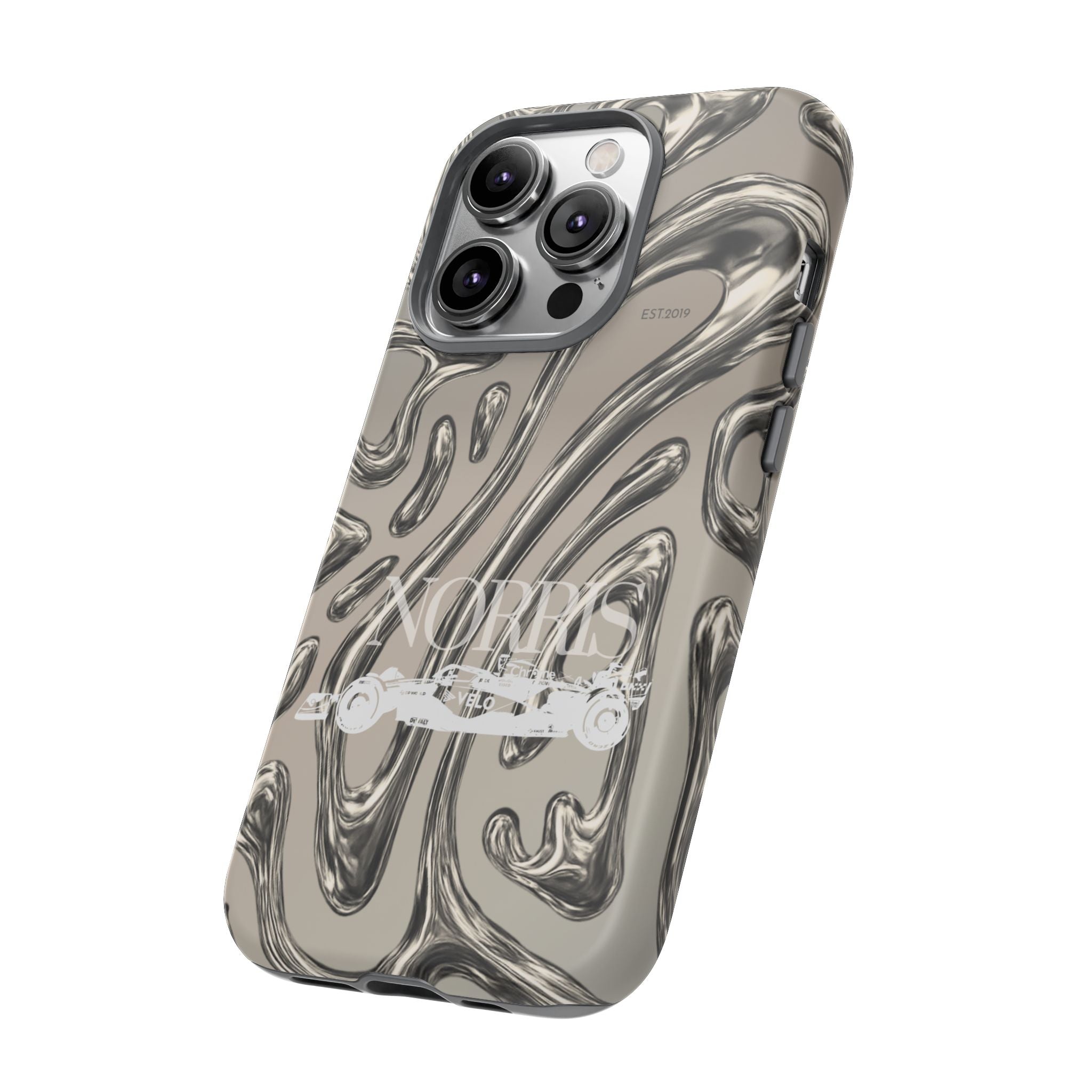 Lando Norris Chrome Phone Case (Glossy and Matte)