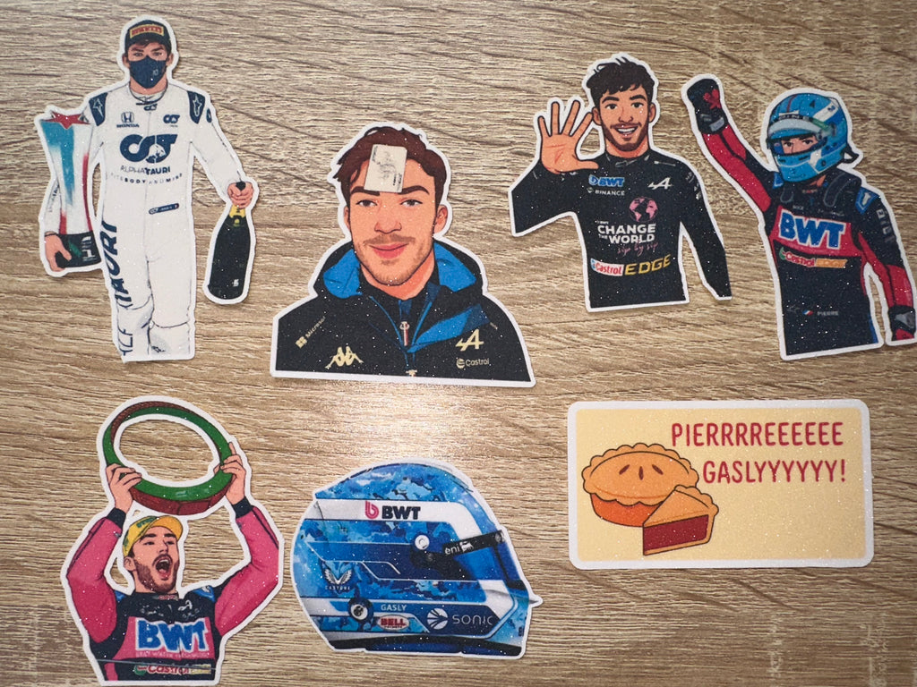 Pierre Gasly Stickers