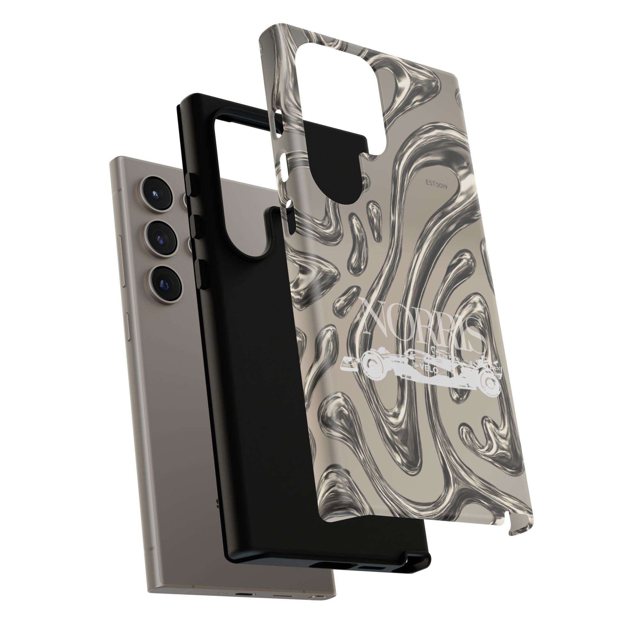 Lando Norris Chrome Phone Case (Glossy and Matte)