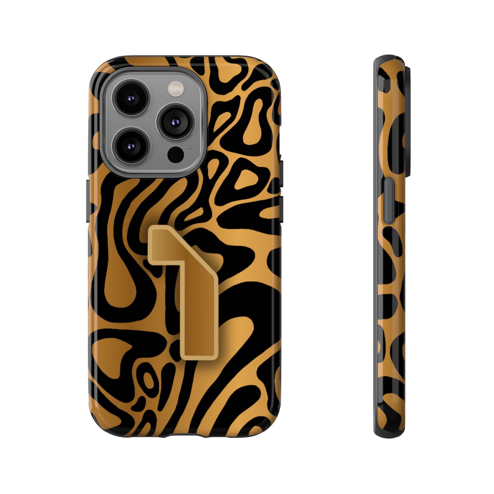 Lando Norris Championship Gold Blob Phone Case (Glossy and Matte)