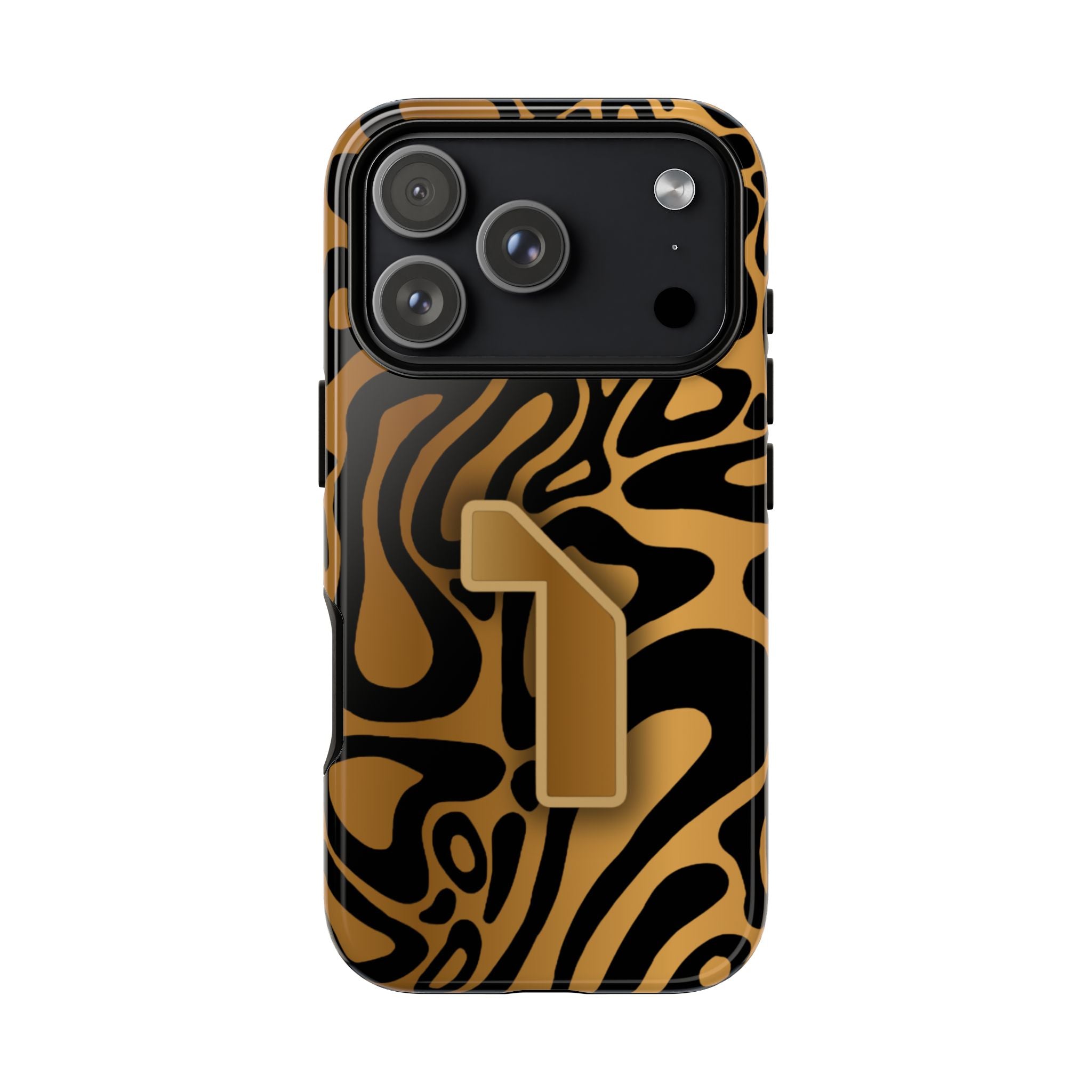 Lando Norris Championship Gold Blob Phone Case (Glossy and Matte)