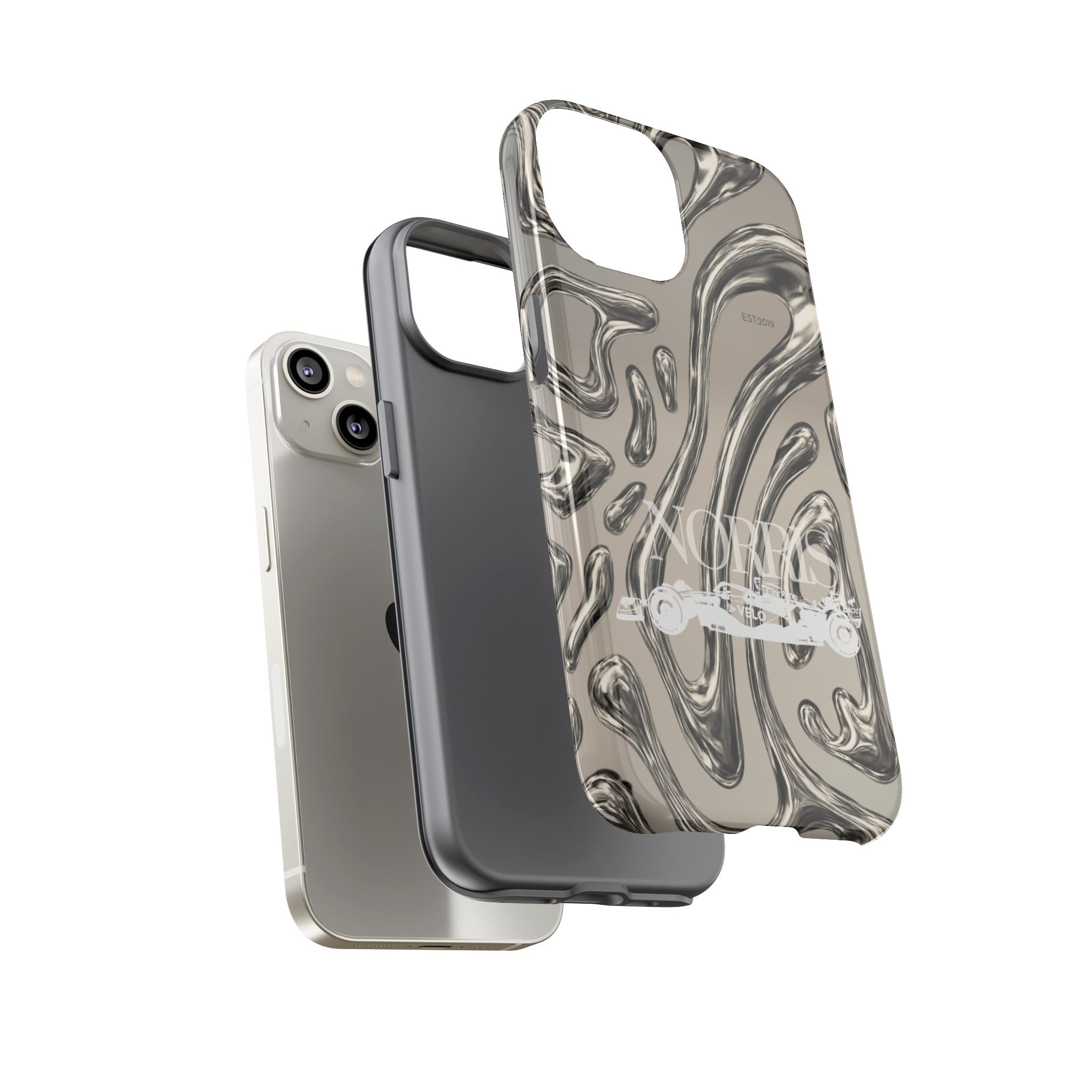 Lando Norris Chrome Phone Case (Glossy and Matte)