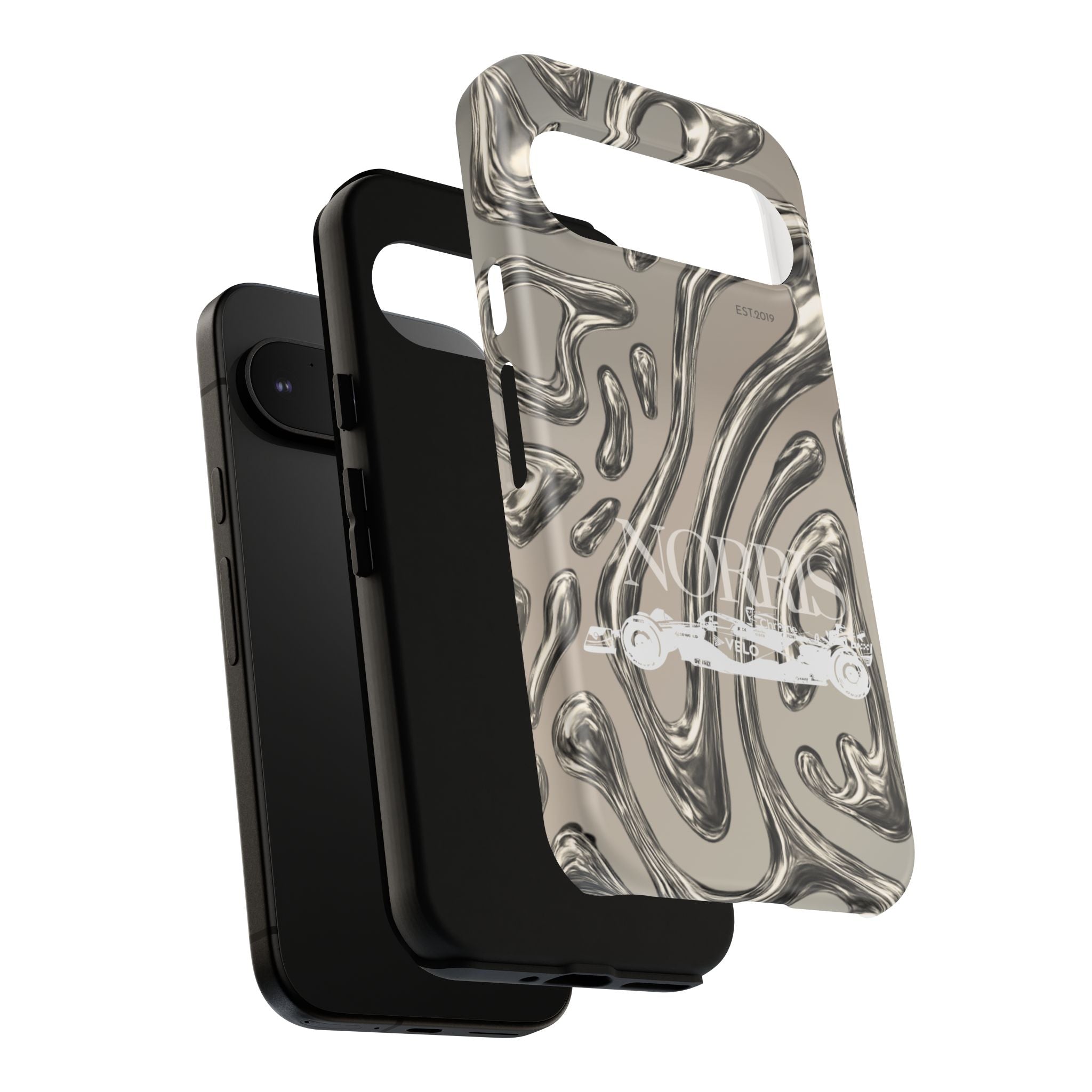 Lando Norris Chrome Phone Case (Glossy and Matte)