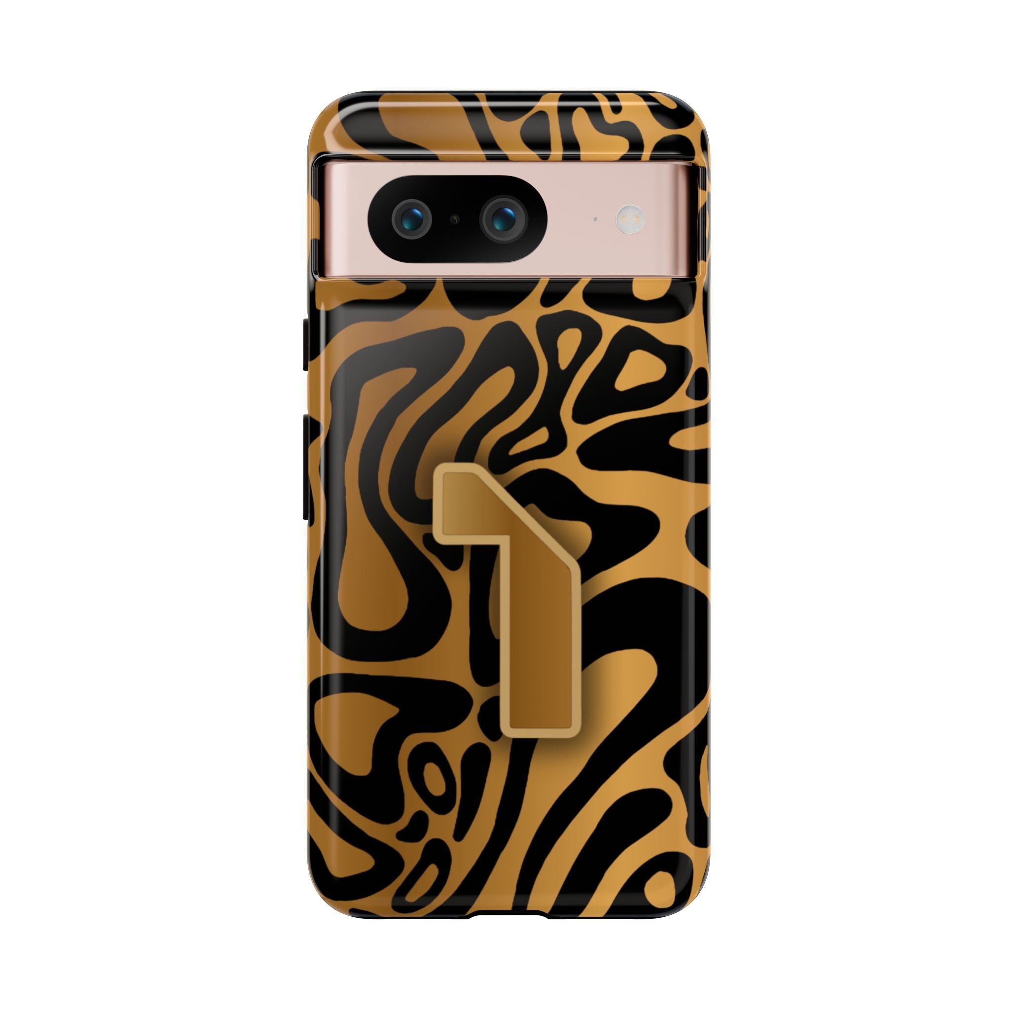 Lando Norris Championship Gold Blob Phone Case (Glossy and Matte)