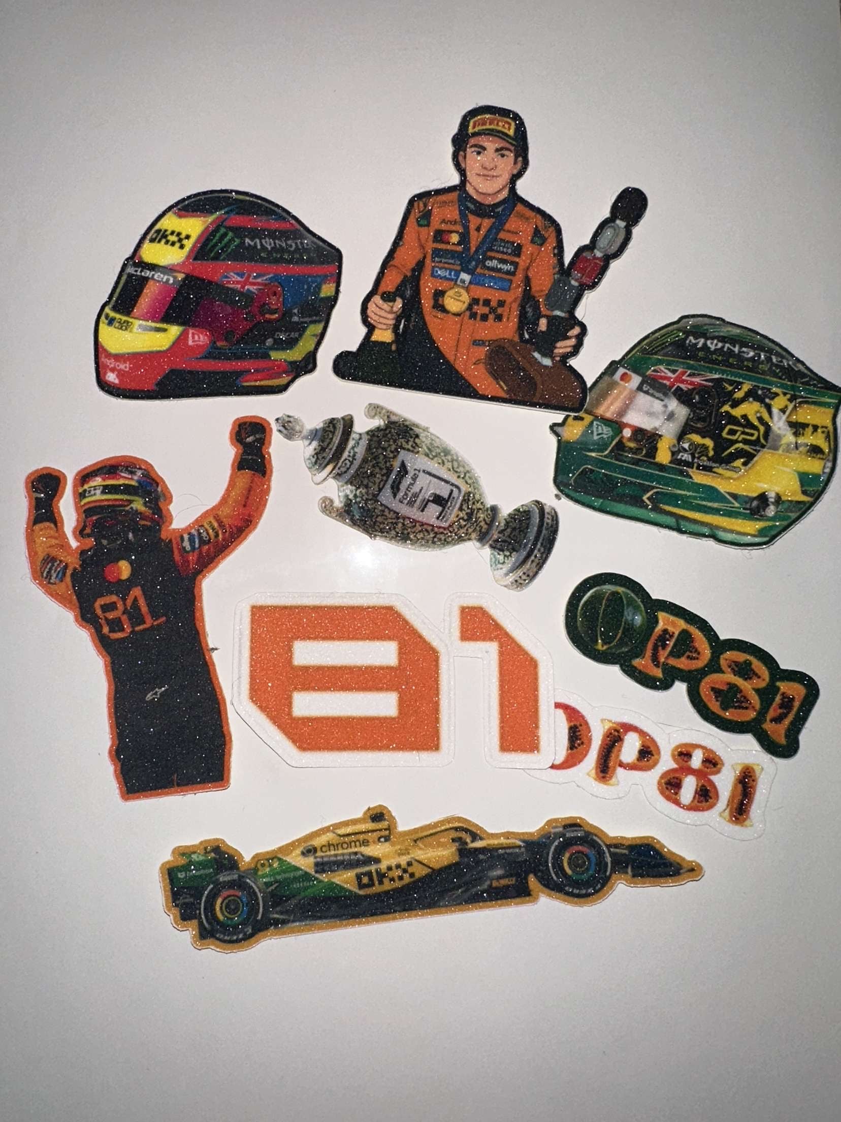 Oscar Piastri Stickers