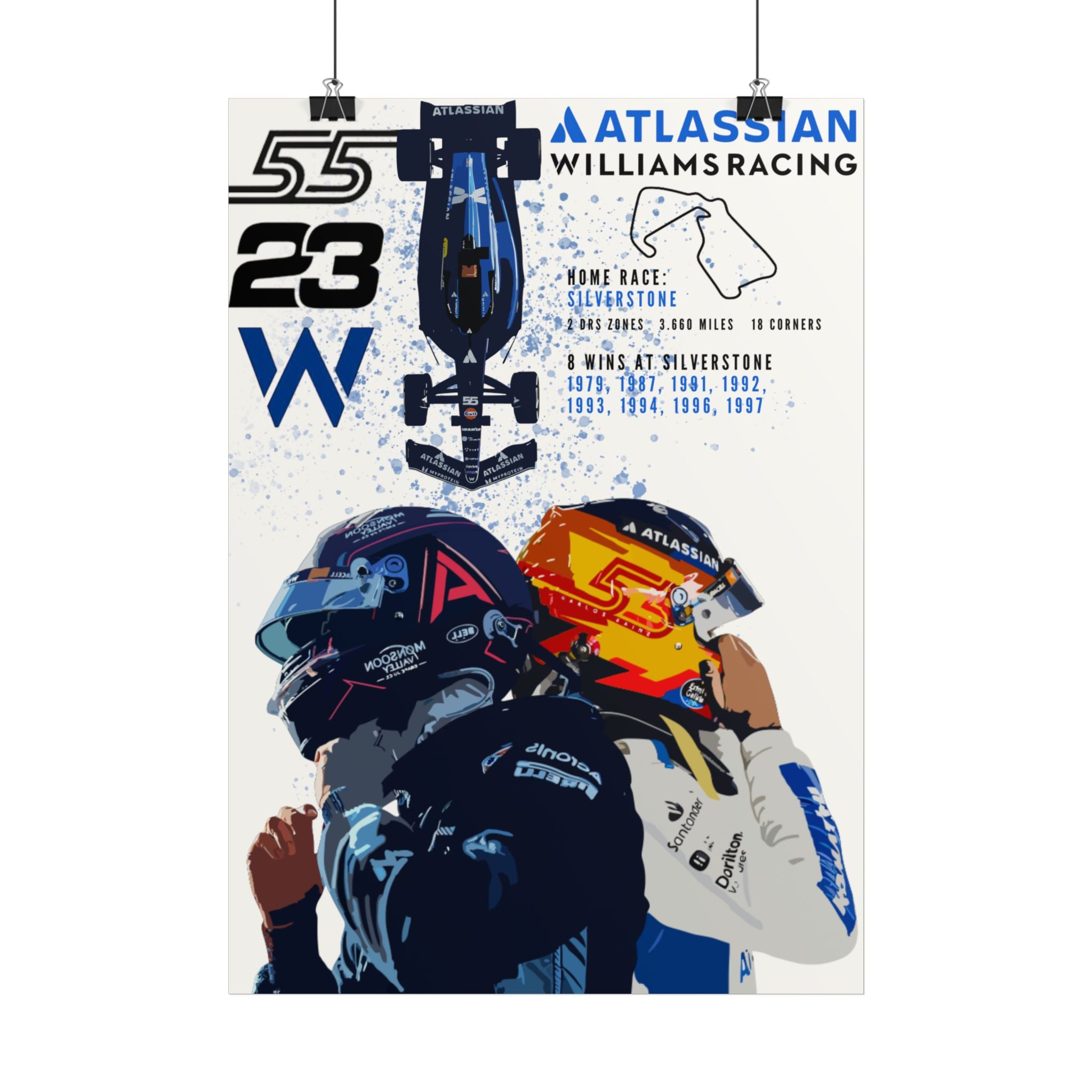 Williams F1 Poster