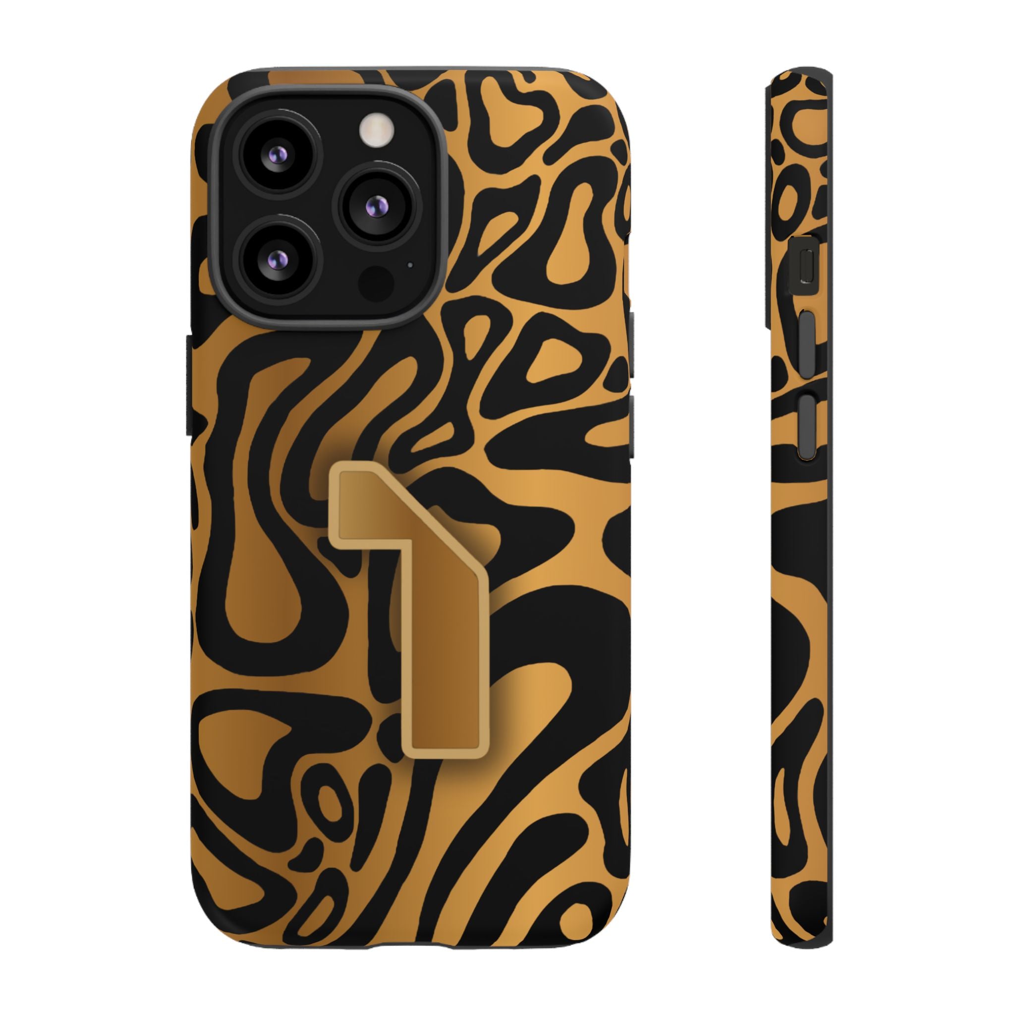 Lando Norris Championship Gold Blob Phone Case (Glossy and Matte)