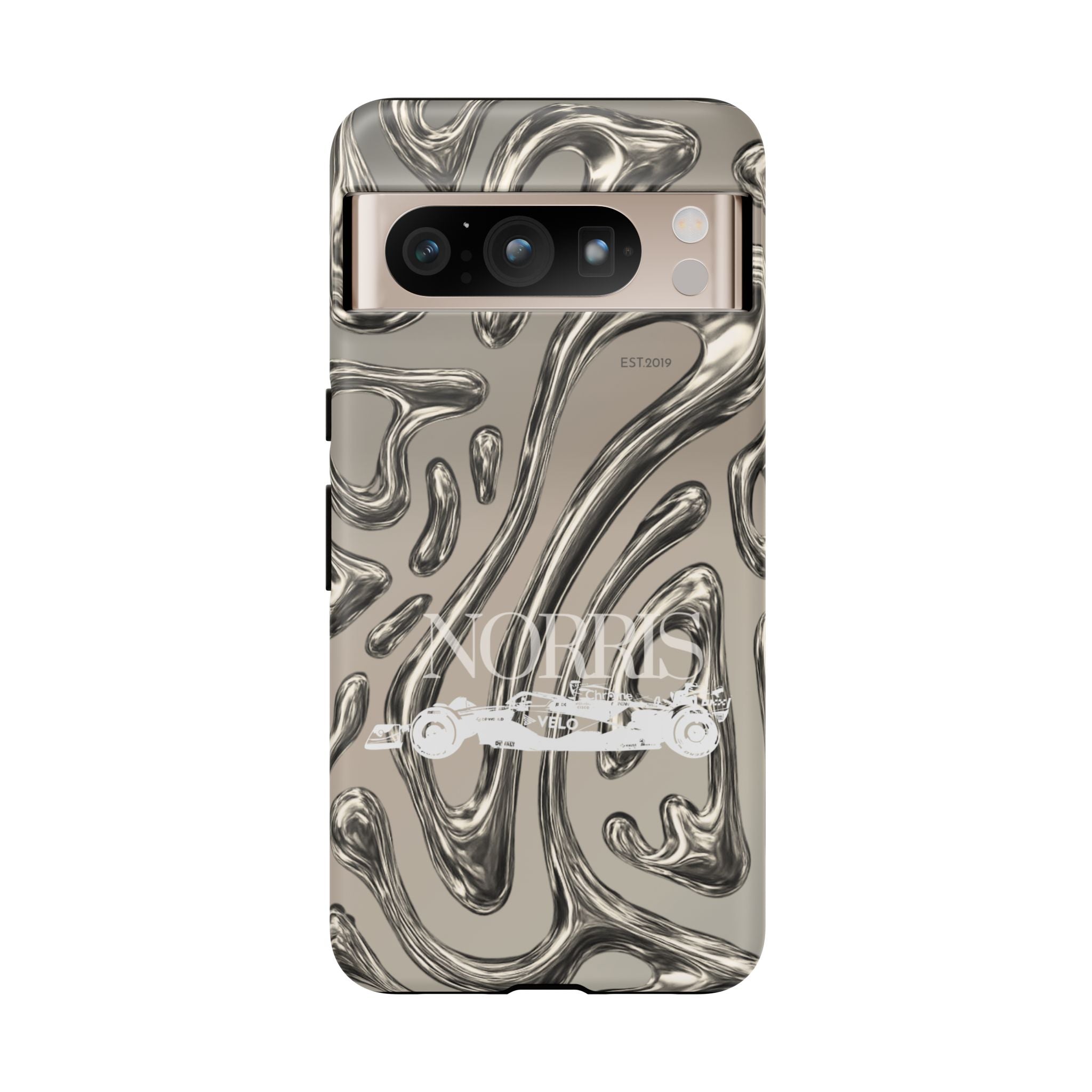 Lando Norris Chrome Phone Case (Glossy and Matte)