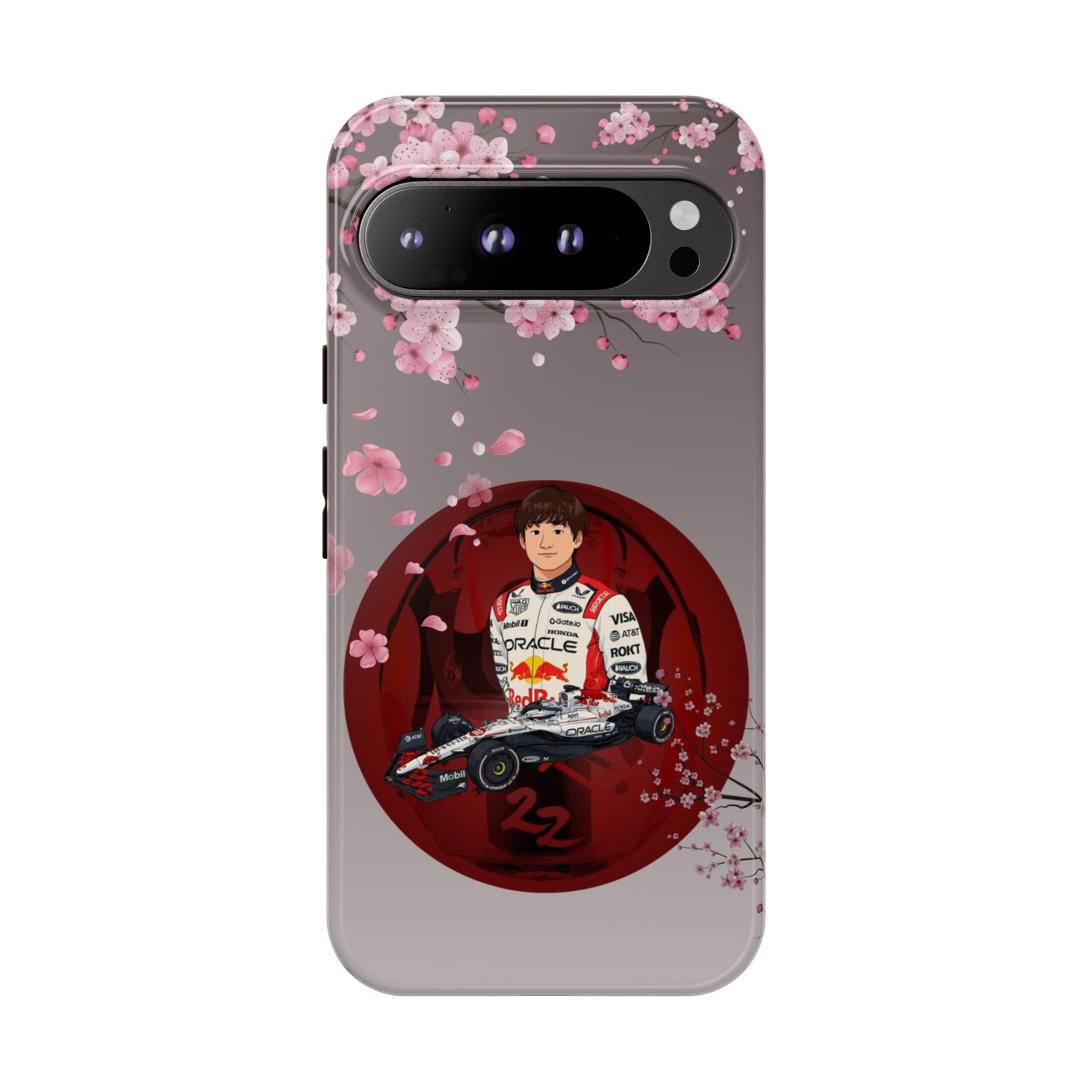 Yuki Tsunoda Japan Livery Phone Case (Glossy and Matte)