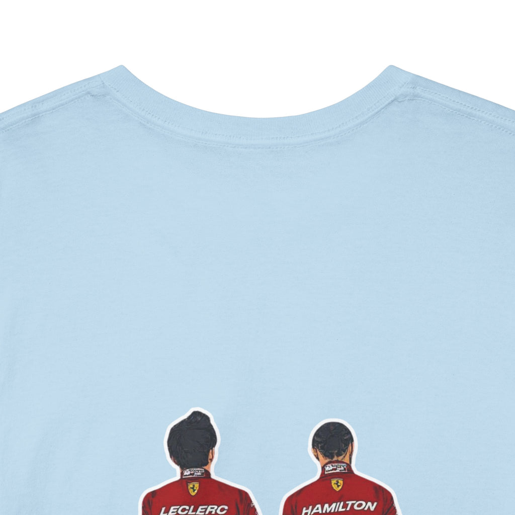 Charles Leclerc + Lewis Hamilton Cotton T-Shirt