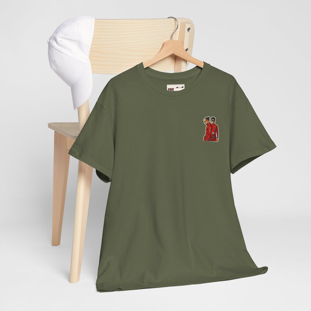 Charles Leclerc + Lewis Hamilton Cotton T-Shirt