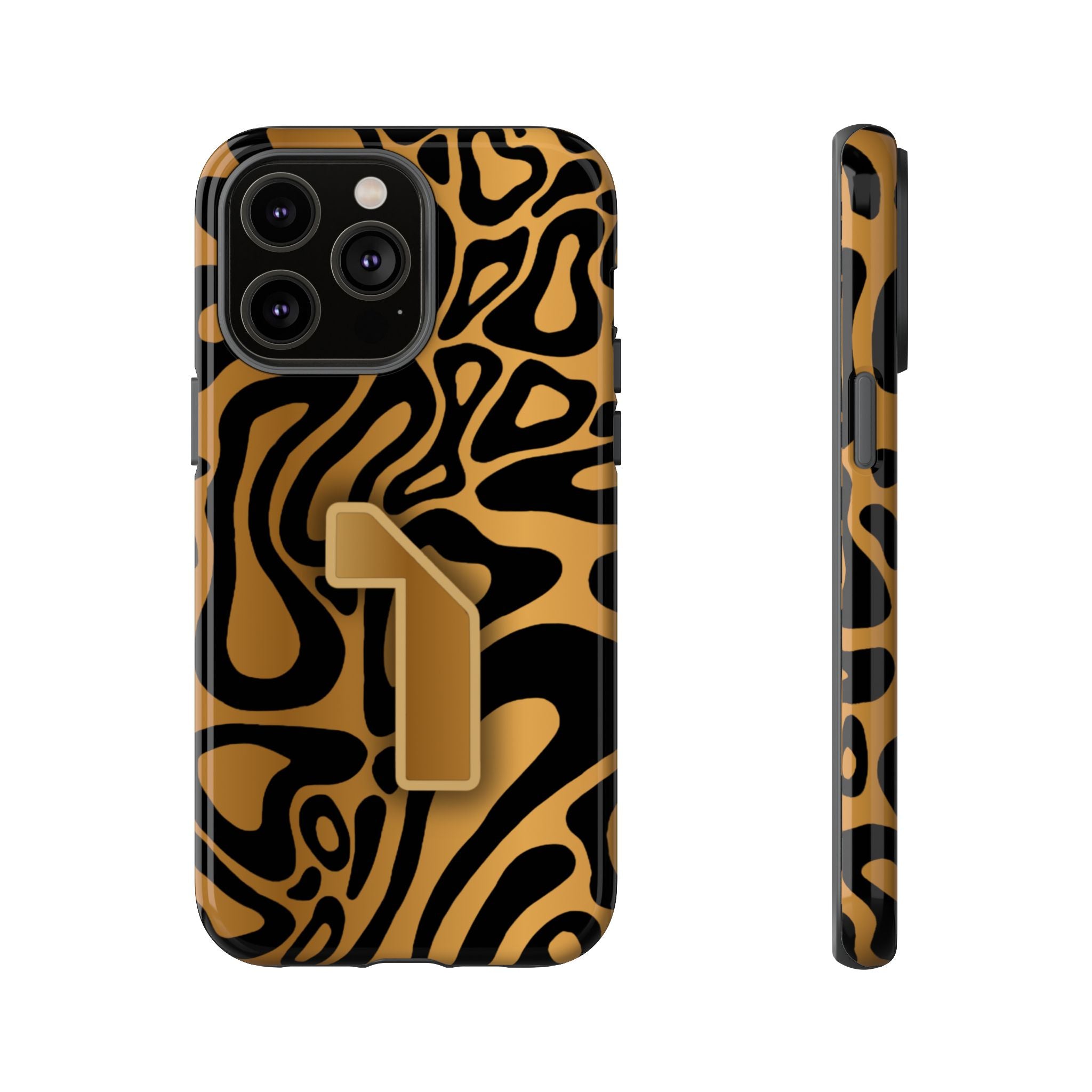 Lando Norris Championship Gold Blob Phone Case (Glossy and Matte)