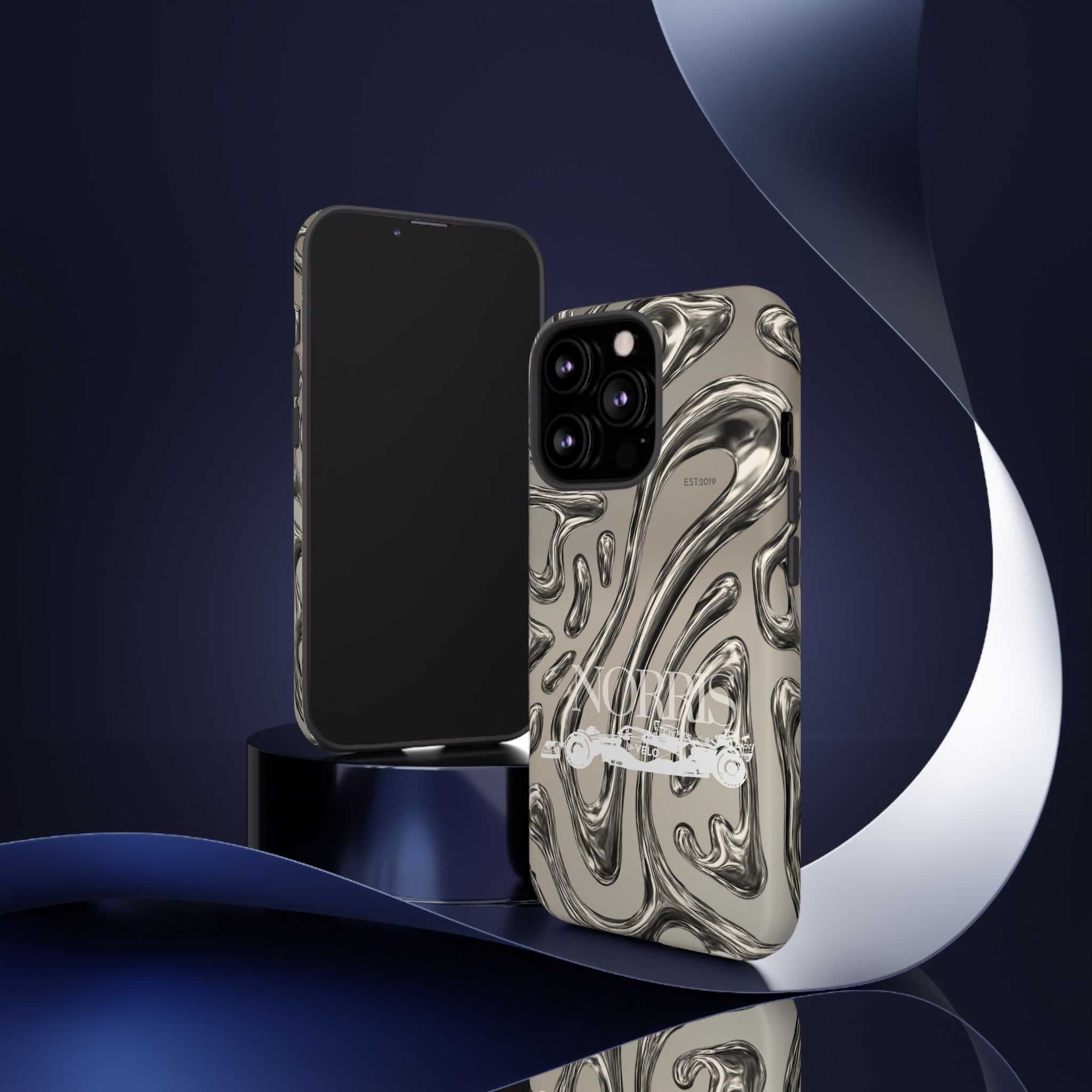 Lando Norris Chrome Phone Case (Glossy and Matte)