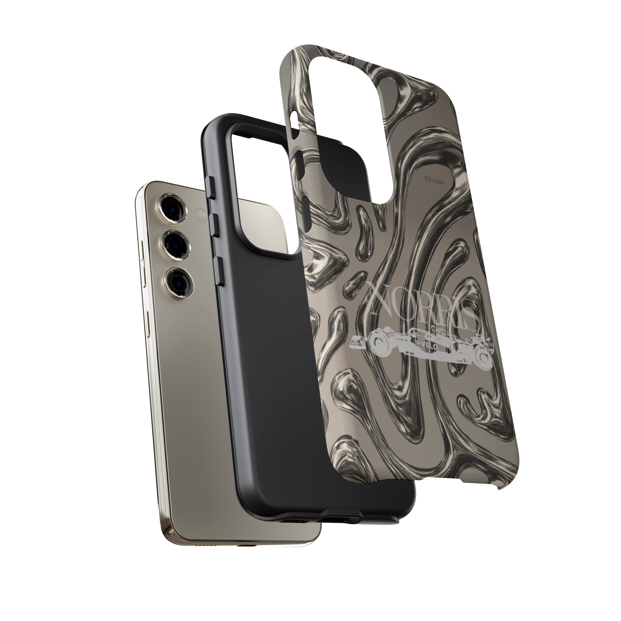 Lando Norris Chrome Phone Case (Glossy and Matte)