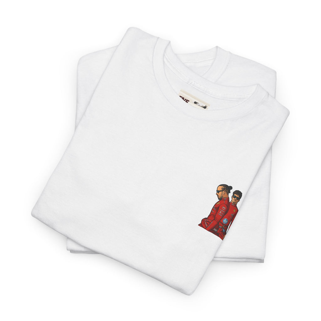 Charles Leclerc + Lewis Hamilton Cotton T-Shirt
