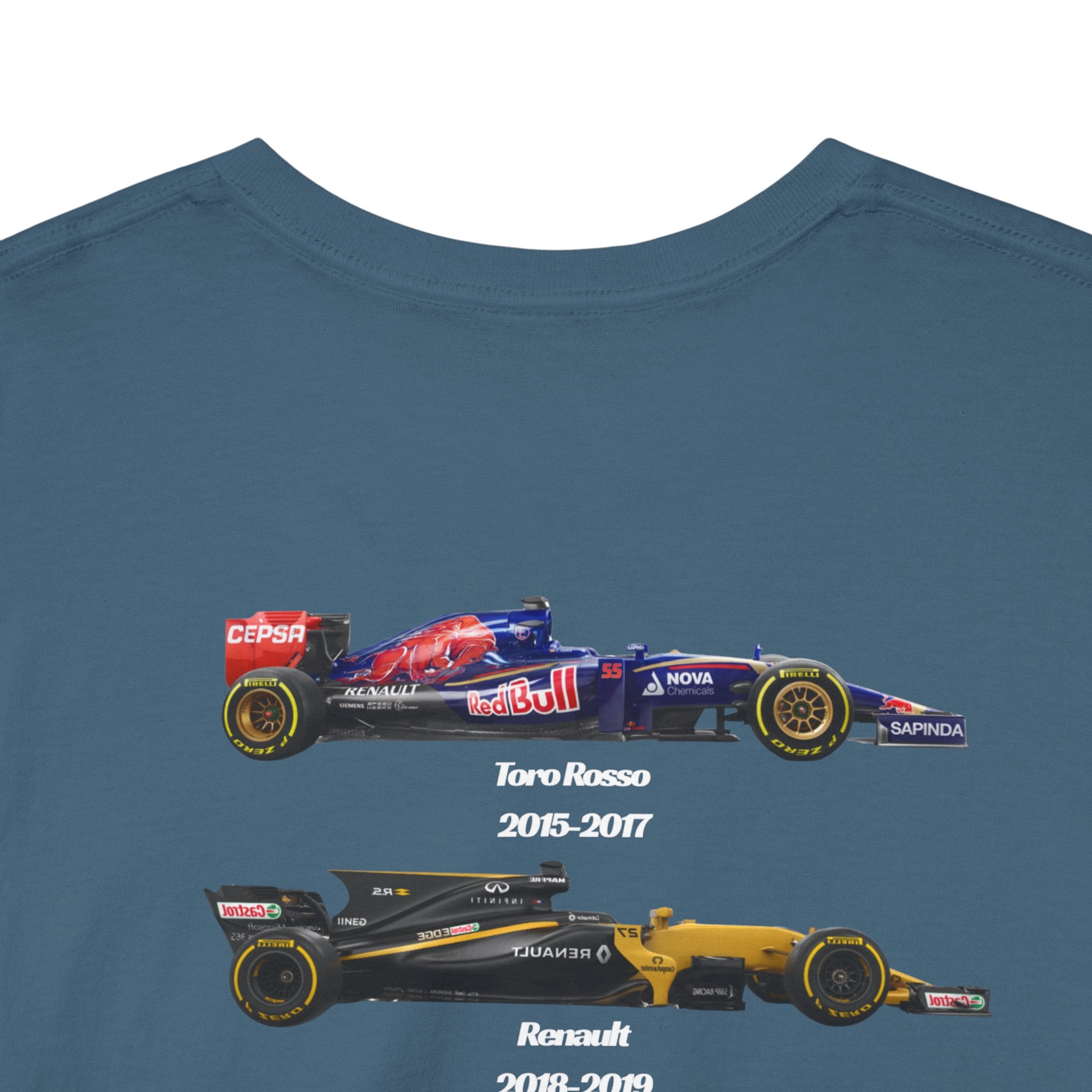 Carlos Sainz Cotton T-Shirt - F1 Career Teams