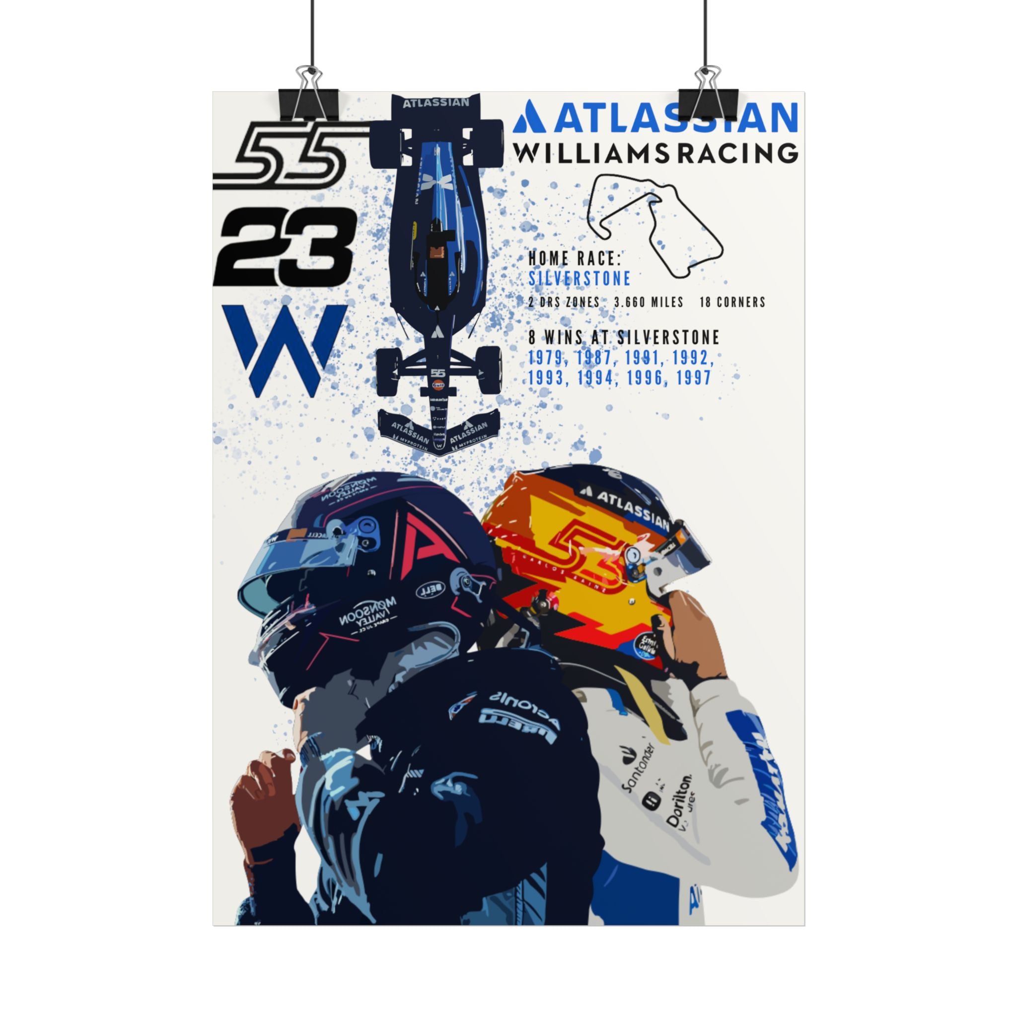 Williams F1 Poster