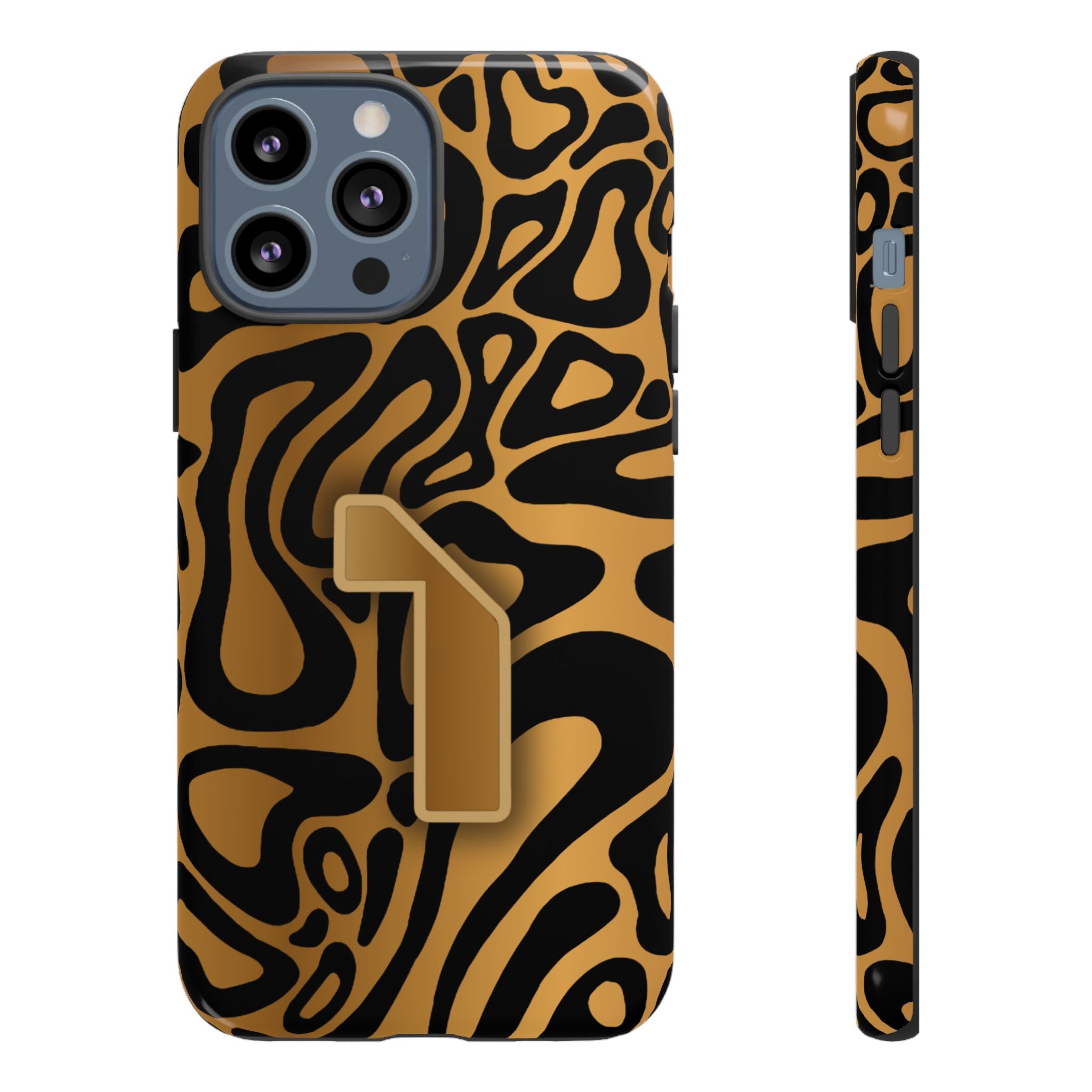 Lando Norris Championship Gold Blob Phone Case (Glossy and Matte)